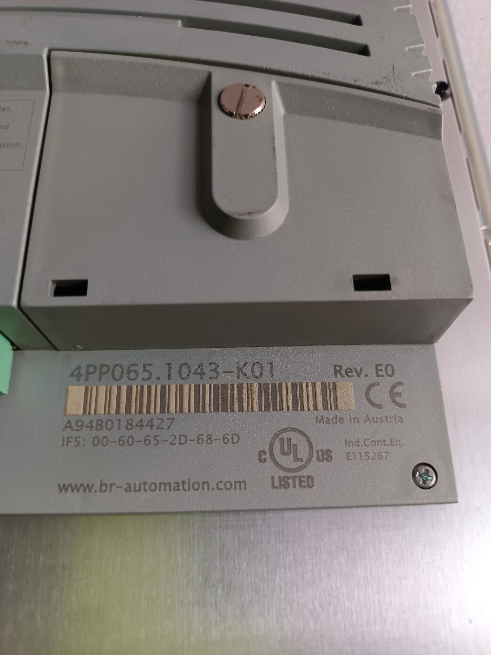 B AND R 4PP065.1043-K01 Industrial Automation Touch Panel HMI Display thumbnail 6