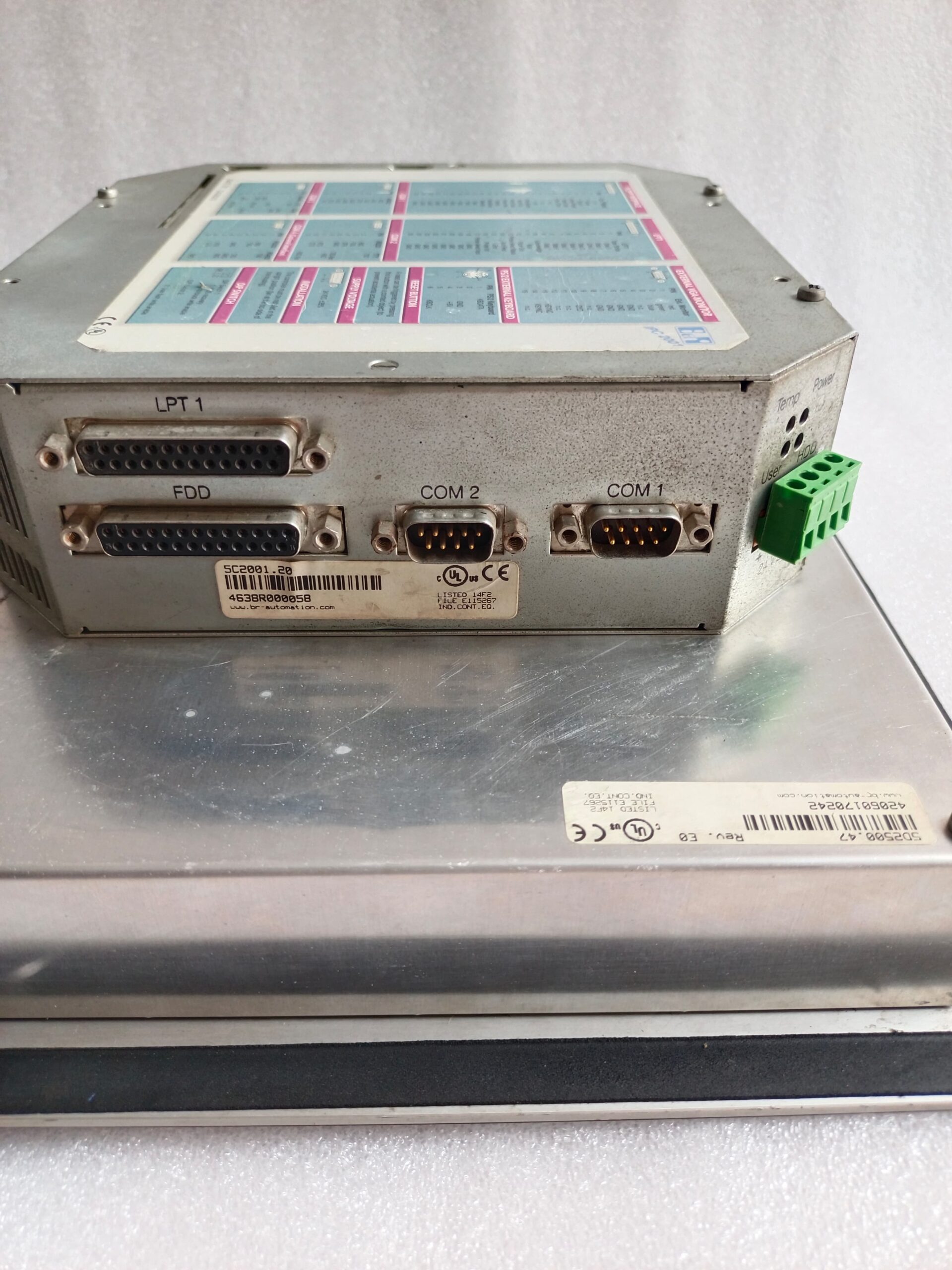 B AND R BATTENFELD UNILOG B4 5D2500.47 5C2001.20 – Advanced Injection Molding Machine Control Unit thumbnail 12