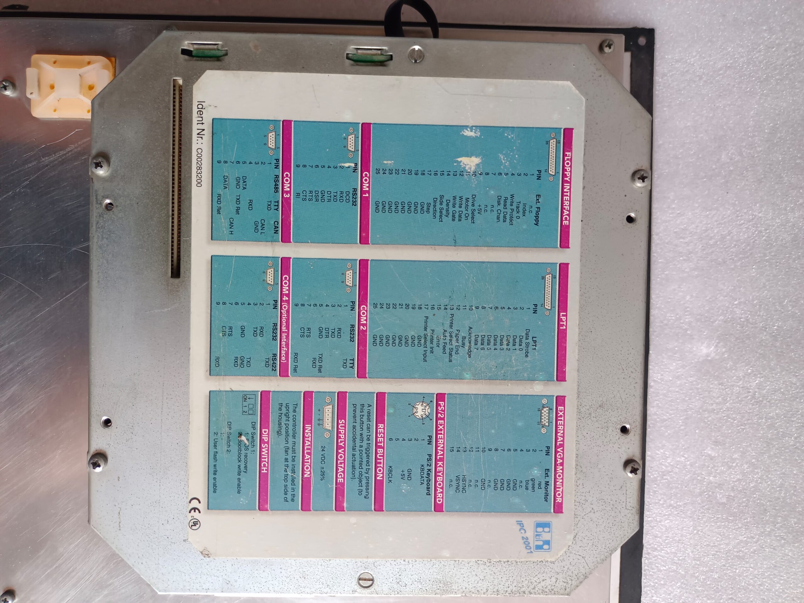 B AND R BATTENFELD UNILOG B4 5D2500.47 5C2001.20 – Advanced Injection Molding Machine Control Unit thumbnail 4
