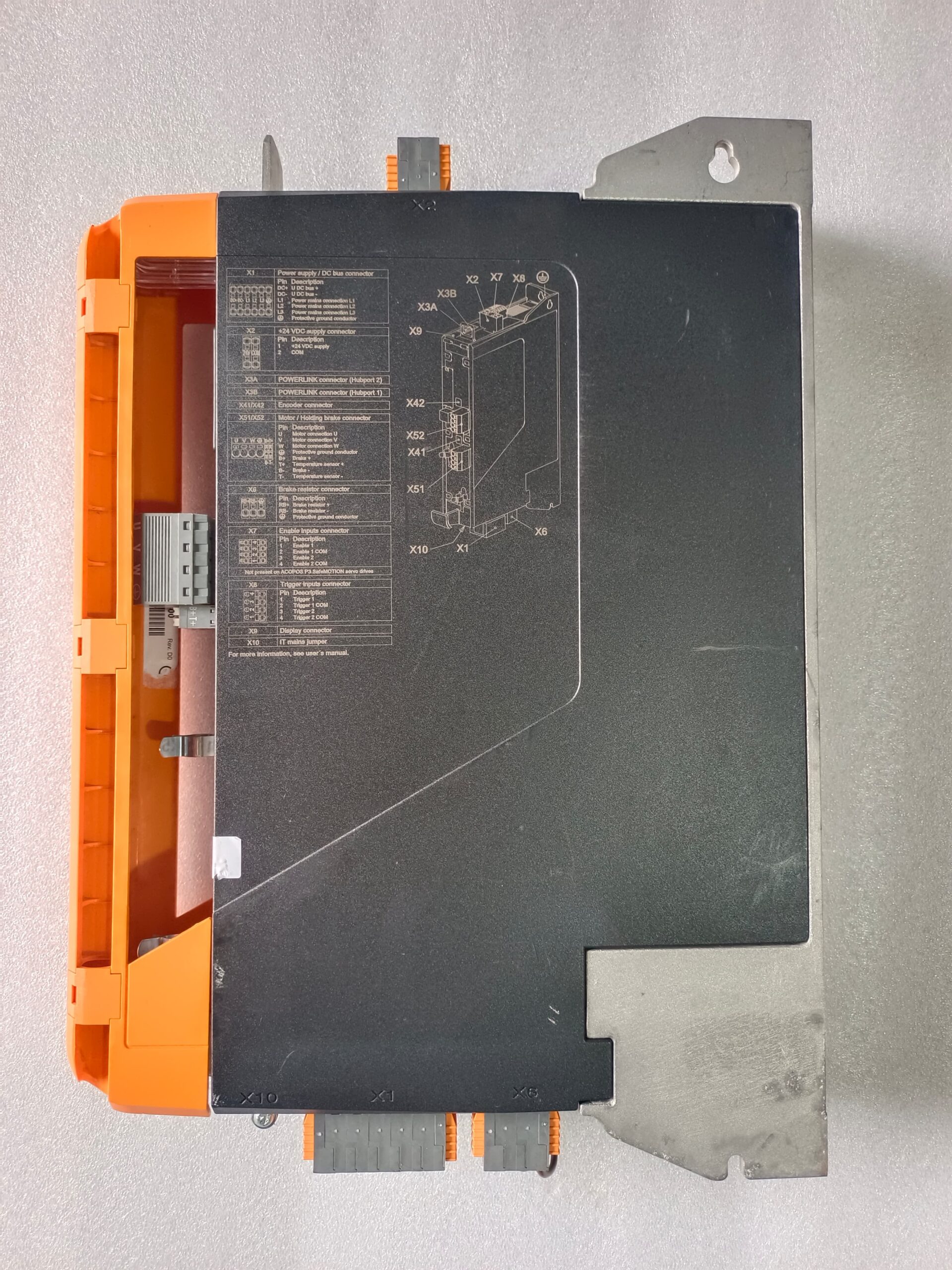 B AND R ACOPOS P3 8EI2X2HWD10.0600-1 Servo Drive – High-Performance Multi-Axis Motion Control Drive thumbnail 6