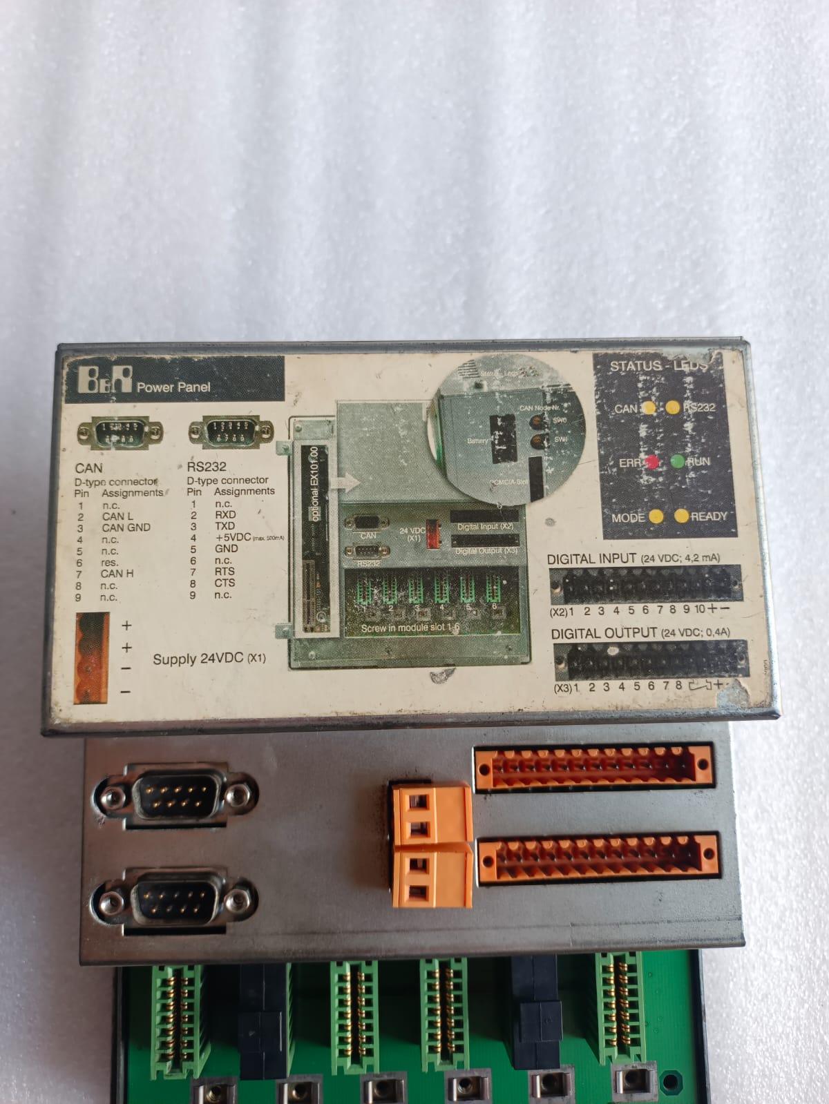 B AND R PP21 4P0420.00-490 – Advanced Industrial HMI Control Panel for Automation Systems thumbnail 8