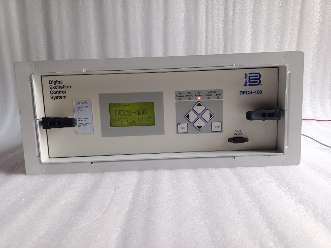 BASLER DECS-400 1L5U Digital Excitation Control System | Automatic Voltage Regulator (AVR) And Generator Excitation Controller thumbnail 2