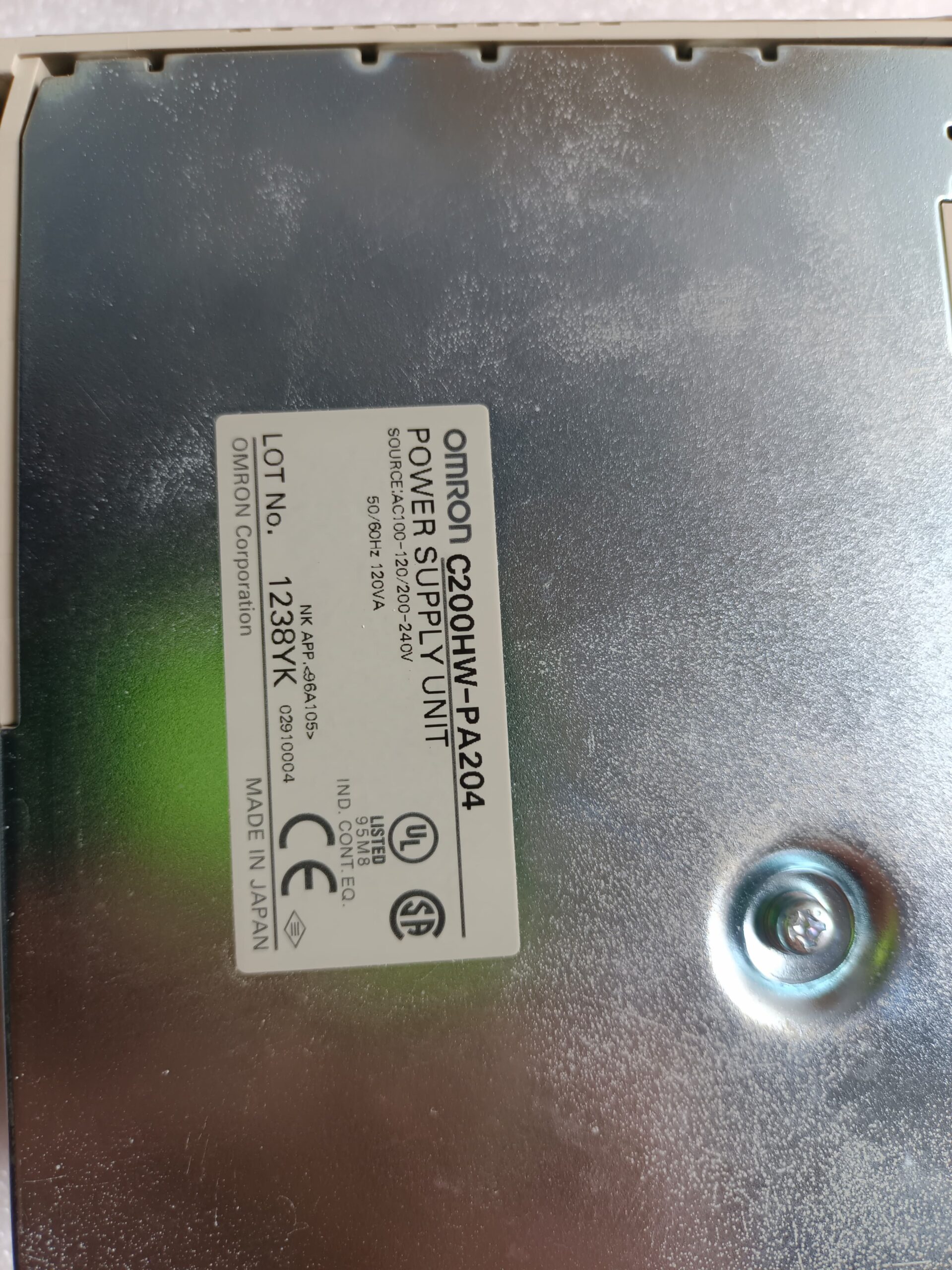 OMRON POWER SUPPLY UNIT PA204 C200HW-PA204 – Industrial PLC Power Supply Unit for Automation Systems thumbnail 8