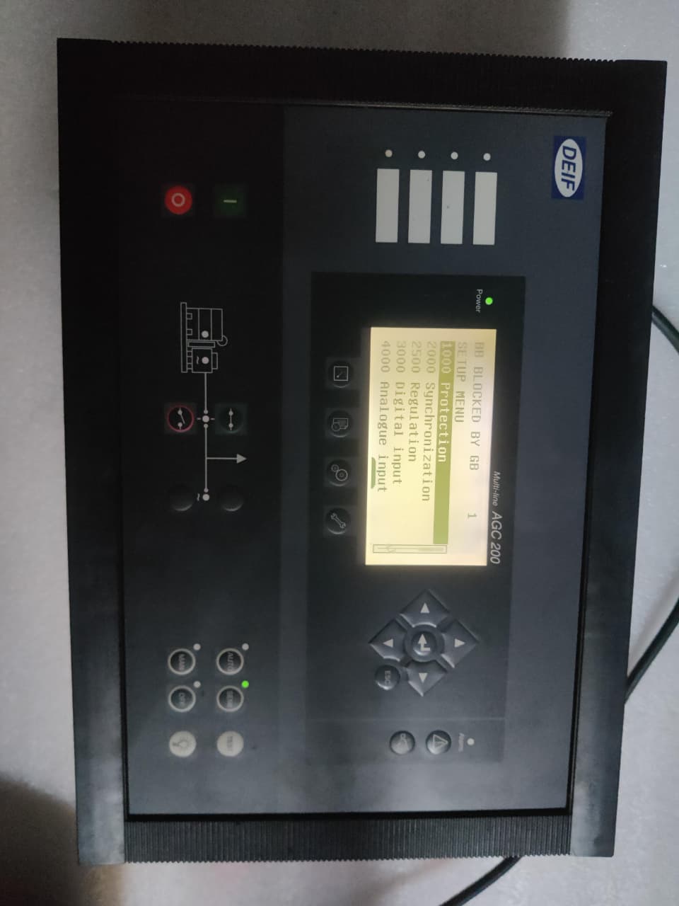 DEIF AGC200 AGC222 Genset Controller | Automatic Generator Control And Power Management Module thumbnail 9