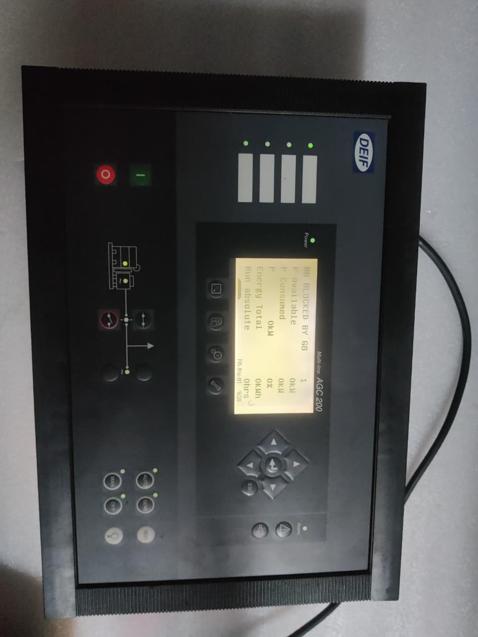 DEIF AGC200 AGC222 Genset Controller | Automatic Generator Control And Power Management Module thumbnail 10