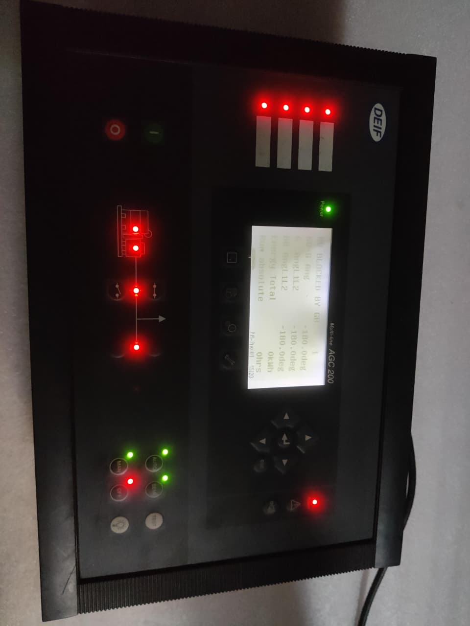 DEIF AGC200 AGC242 Genset Controller | Automatic Generator Control And Engine Management Module thumbnail 11