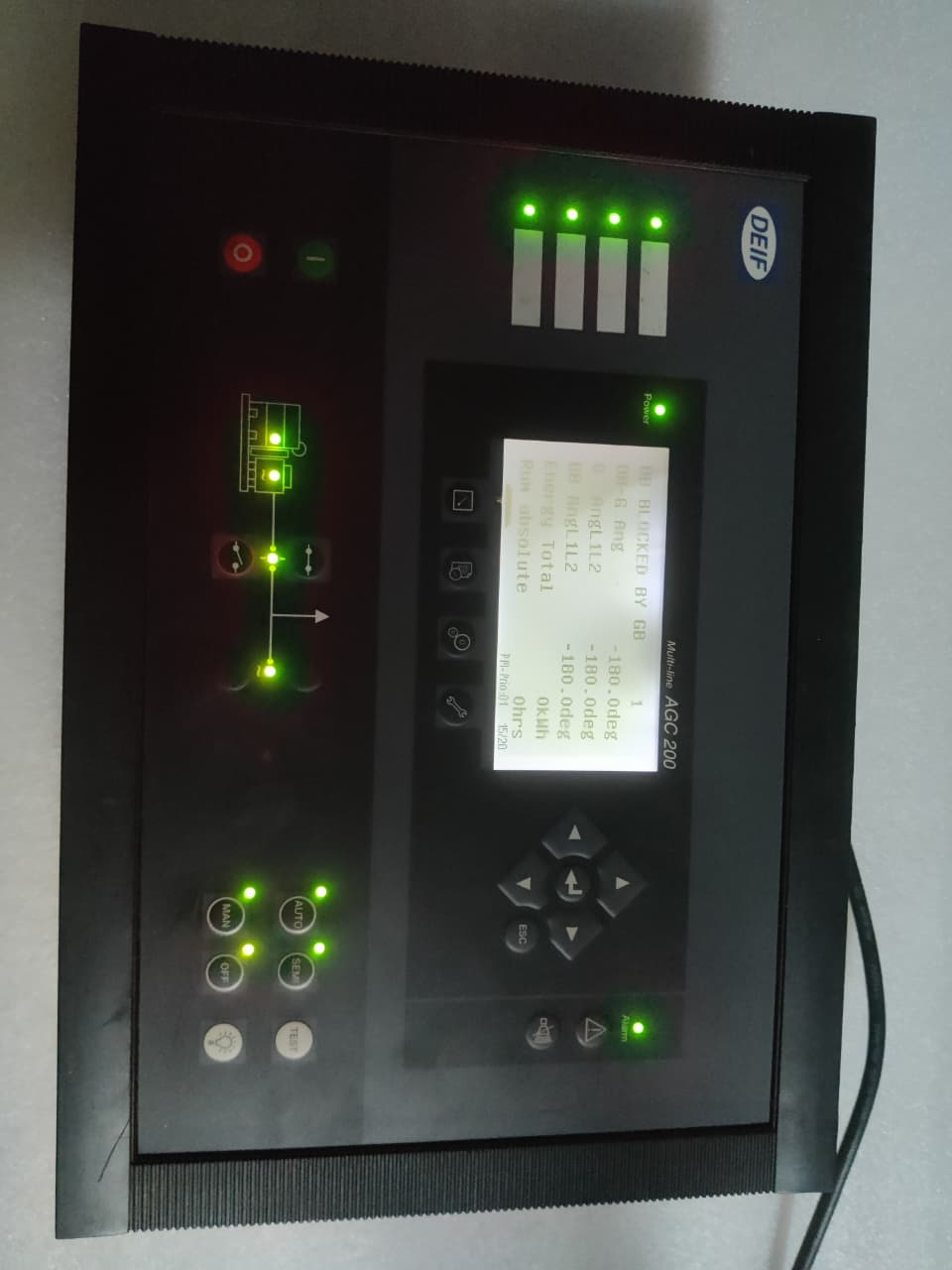 DEIF AGC200 AGC242 Genset Controller | Automatic Generator Control And Engine Management Module thumbnail 9