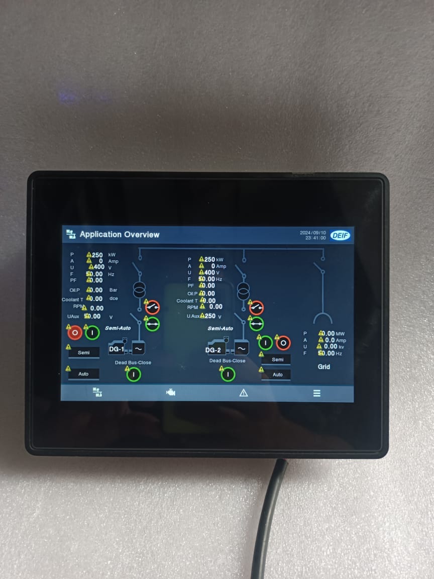 DEIF AGI 407 Generator Interface Controller | Advanced Genset Power Management Display thumbnail 10
