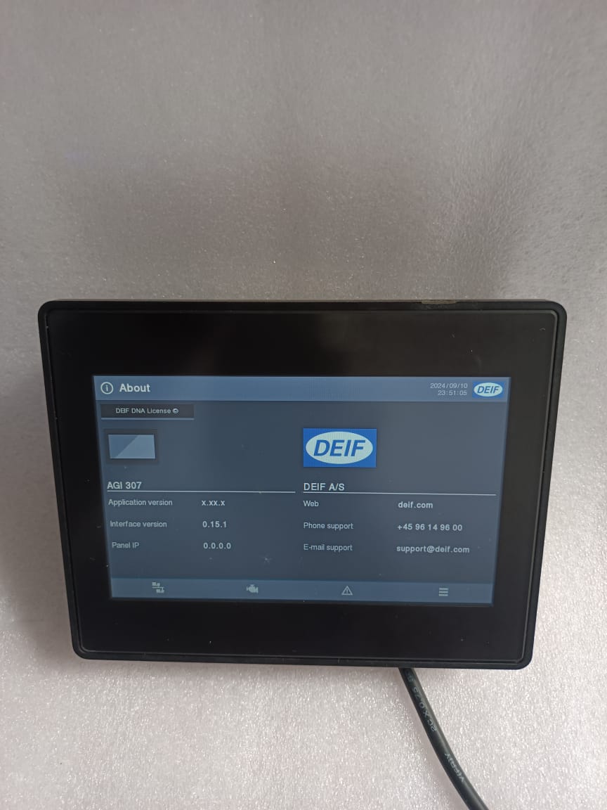 DEIF AGI 407 Generator Interface Controller | Advanced Genset Power Management Display thumbnail 13