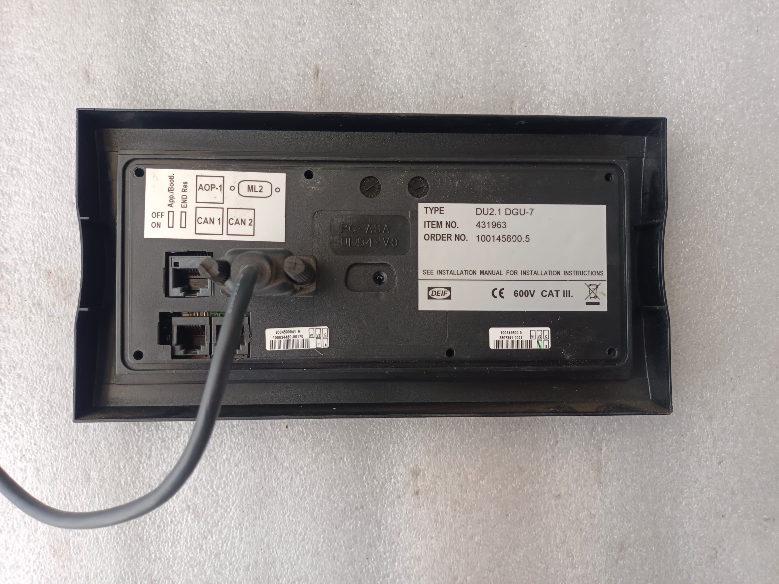 DEIF DELOMATIC4 DEIF DGU0007 DEIF PCM4.1 DEIF IOM4.1 DEIF SCM4.1 DEIF DELOMATIC4 FULL UNIT thumbnail 6