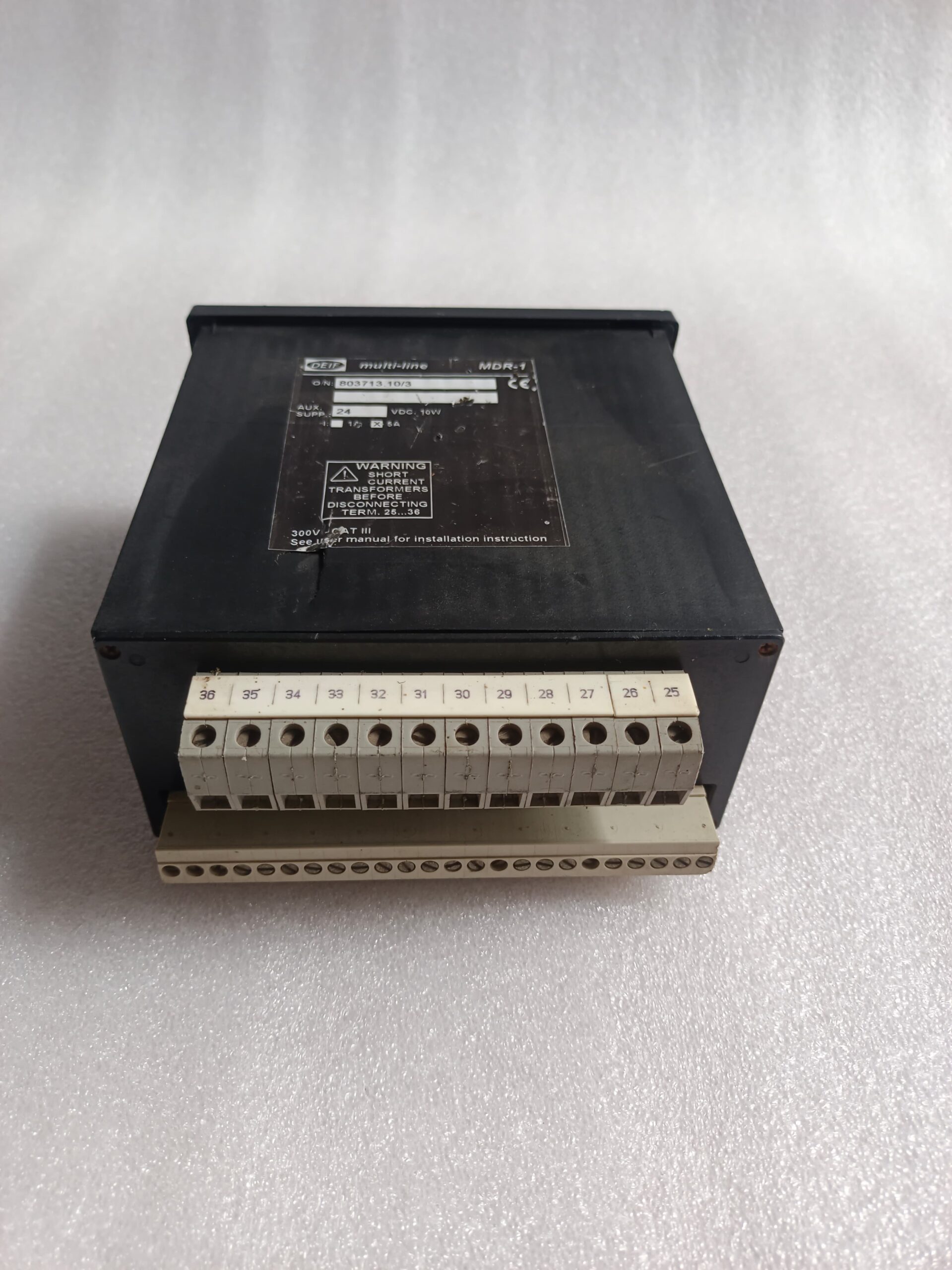 DEIF Multi-Line MDR-1 Differential Current Relay – Advanced Generator And Power System Protection Relay thumbnail 5