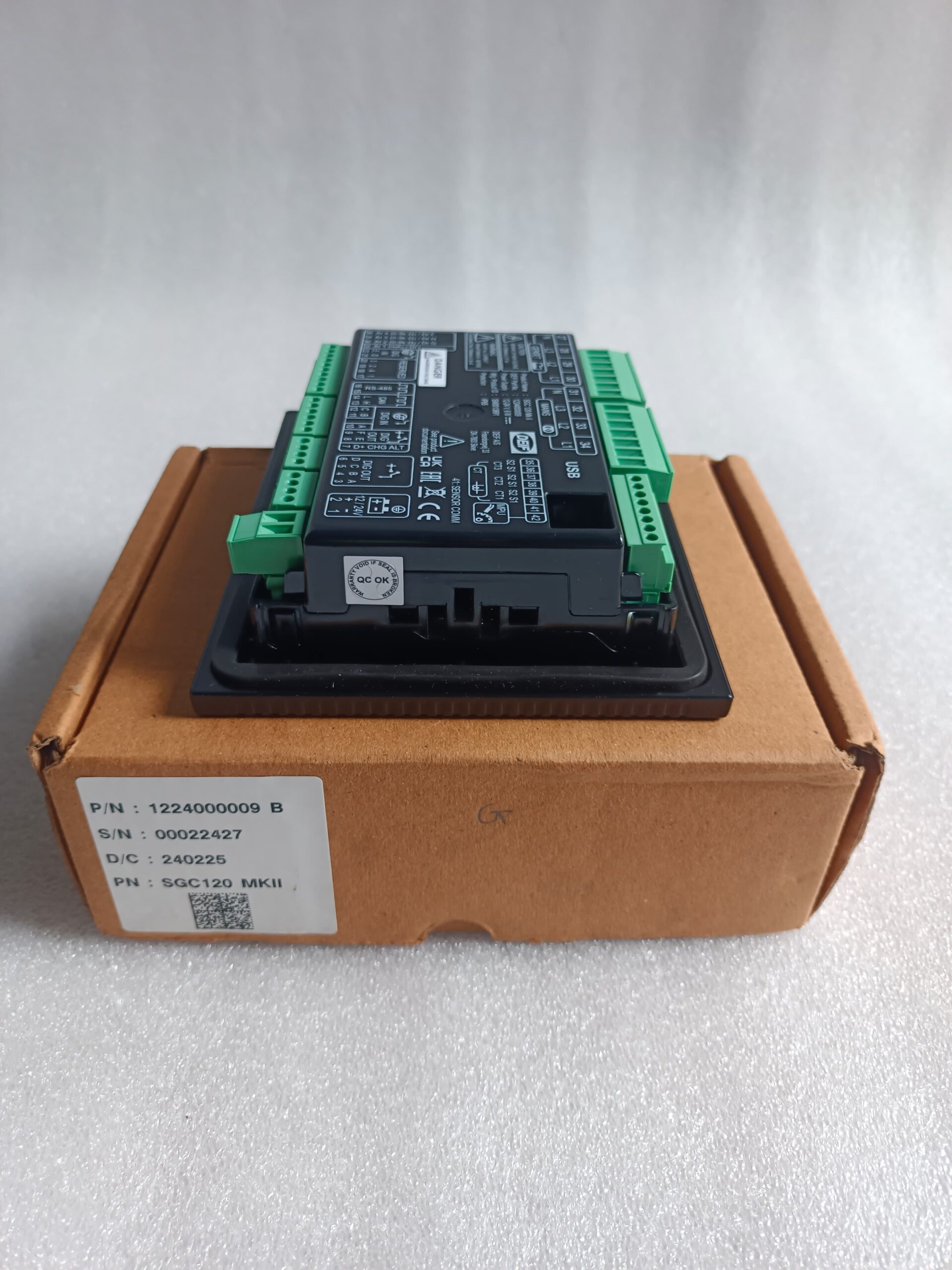 DEIF SGC120 MK II 1224000009 Genset Controller | Generator Set Control Unit | New thumbnail 11