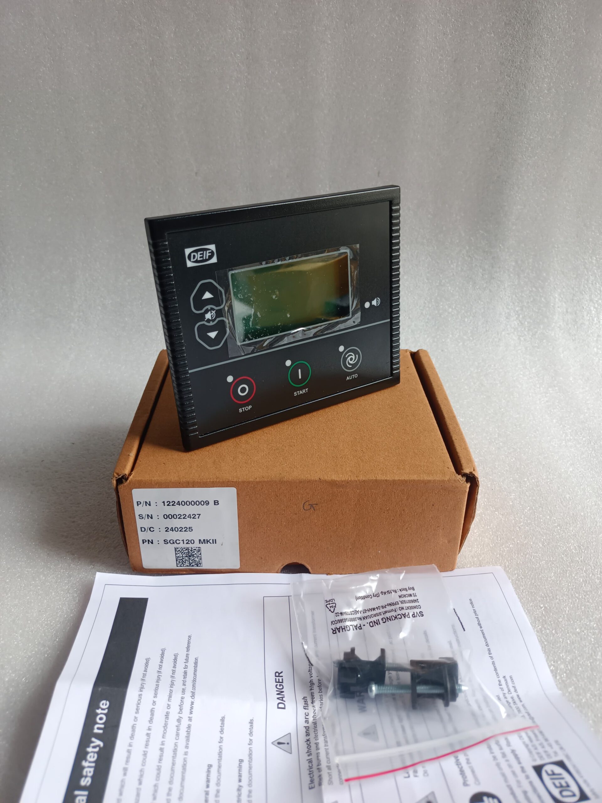 DEIF SGC120 MK II 1224000009 Genset Controller | Generator Set Control Unit | New thumbnail 5