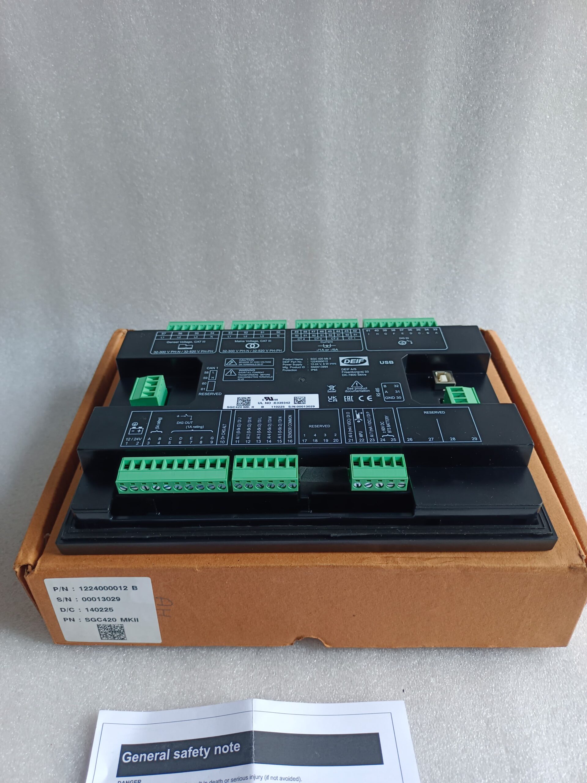 DEIF SGC420 MK II Genset Controller | SGC420 Generator Set Control Unit | New thumbnail 11