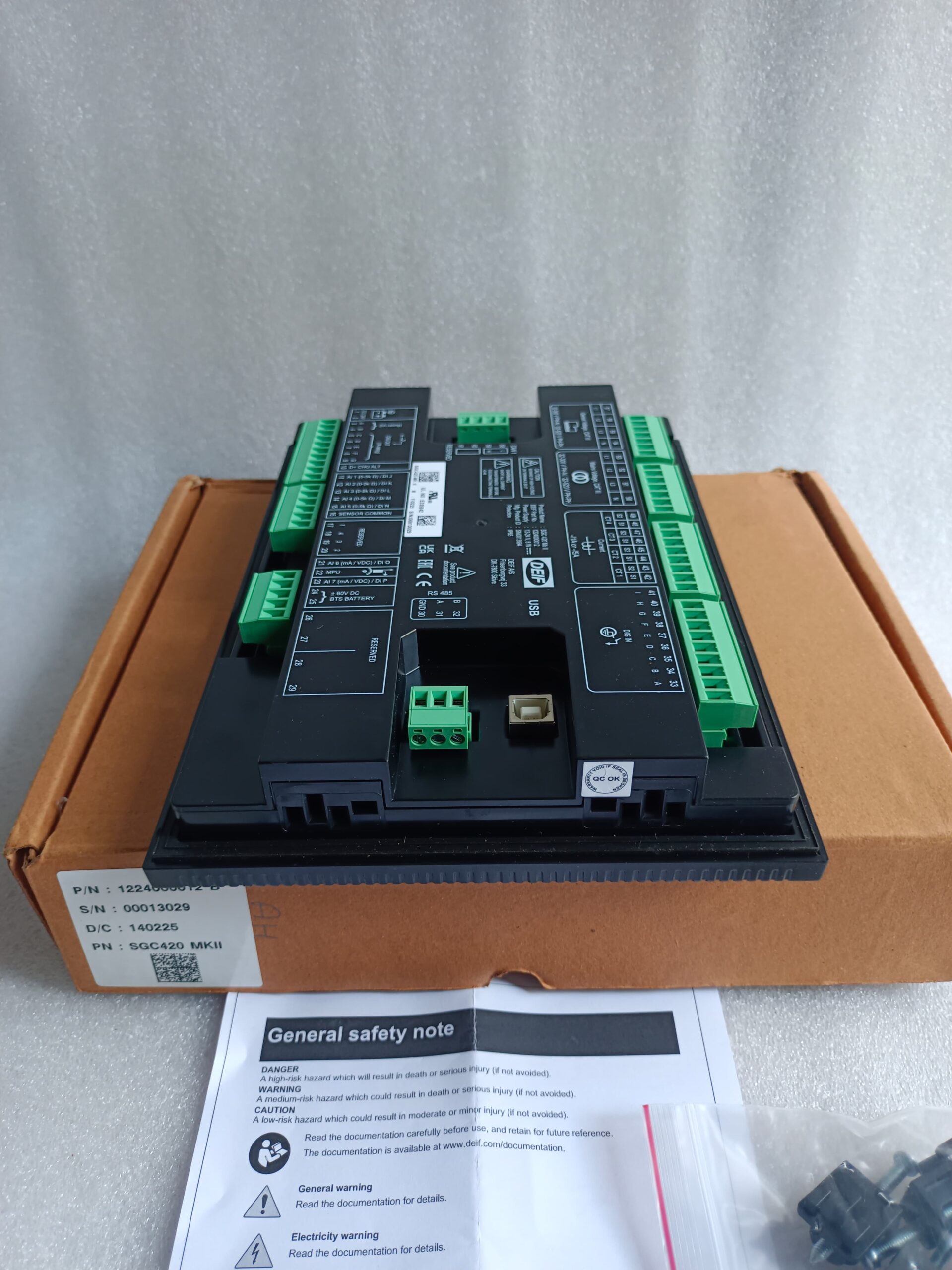 DEIF SGC420 MK II Genset Controller | SGC420 Generator Set Control Unit | New thumbnail 12