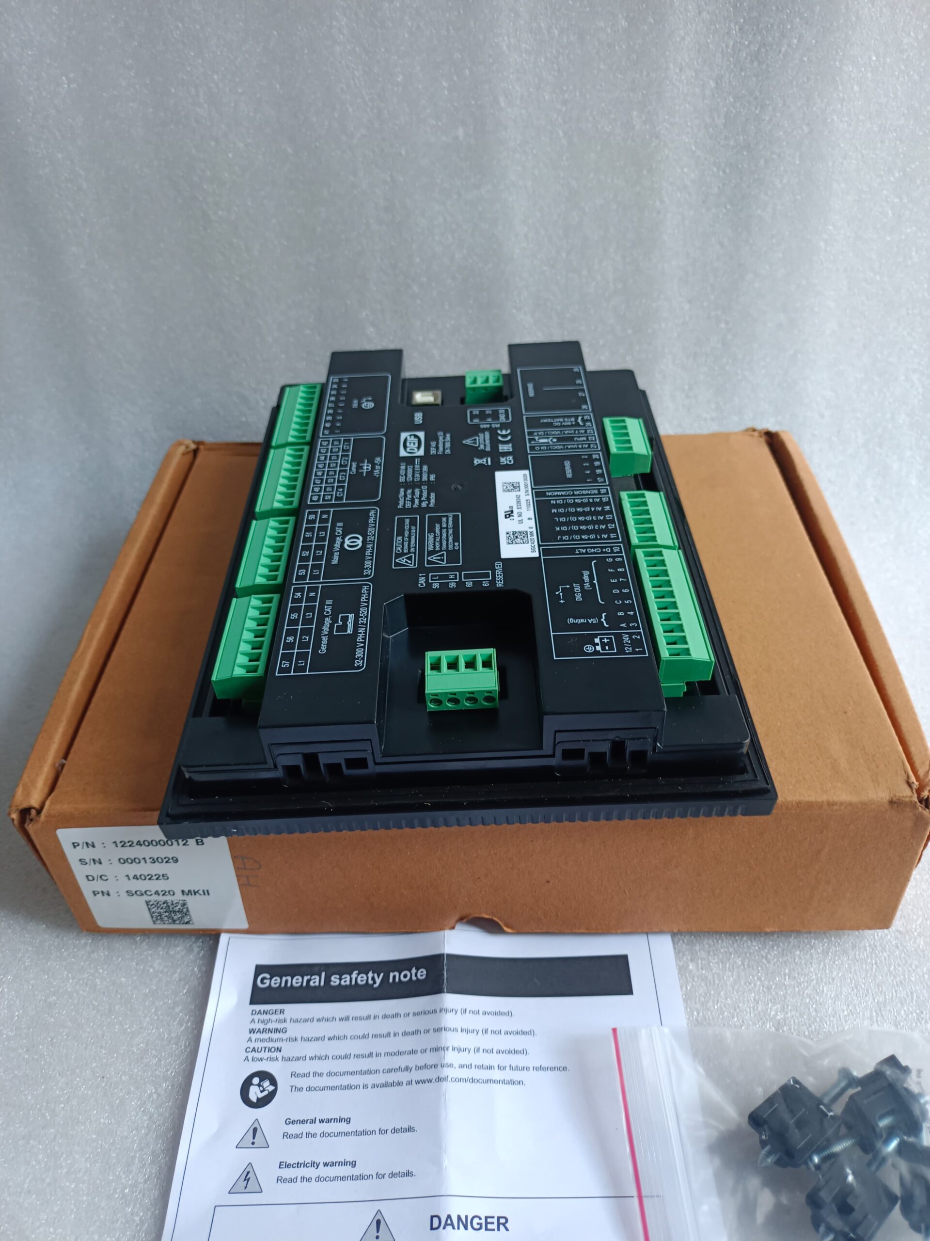 DEIF SGC420 MK II Genset Controller | SGC420 Generator Set Control Unit | New thumbnail 14