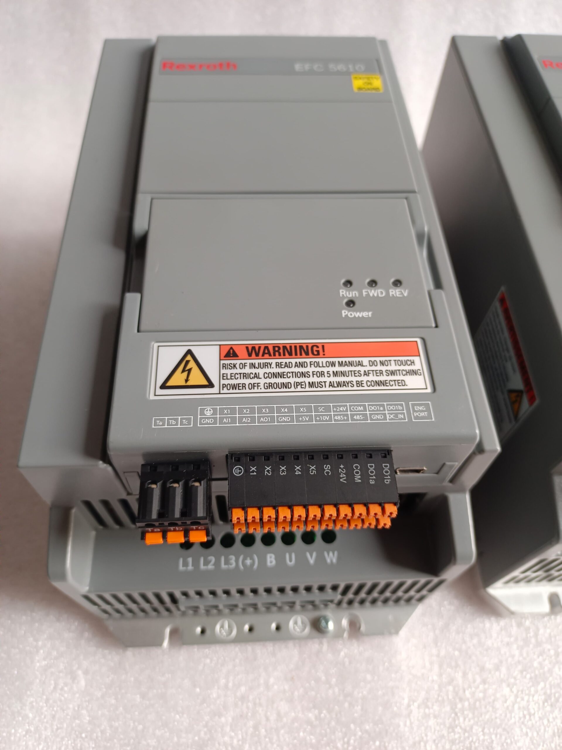 Bosch Rexroth EFC5610-4K00-3P4-MDB-NN-FCPNN-L1NN (R912007947) 5HP (4kW) AC Drive | Three Phase Variable Frequency Drive (VFD) thumbnail 3