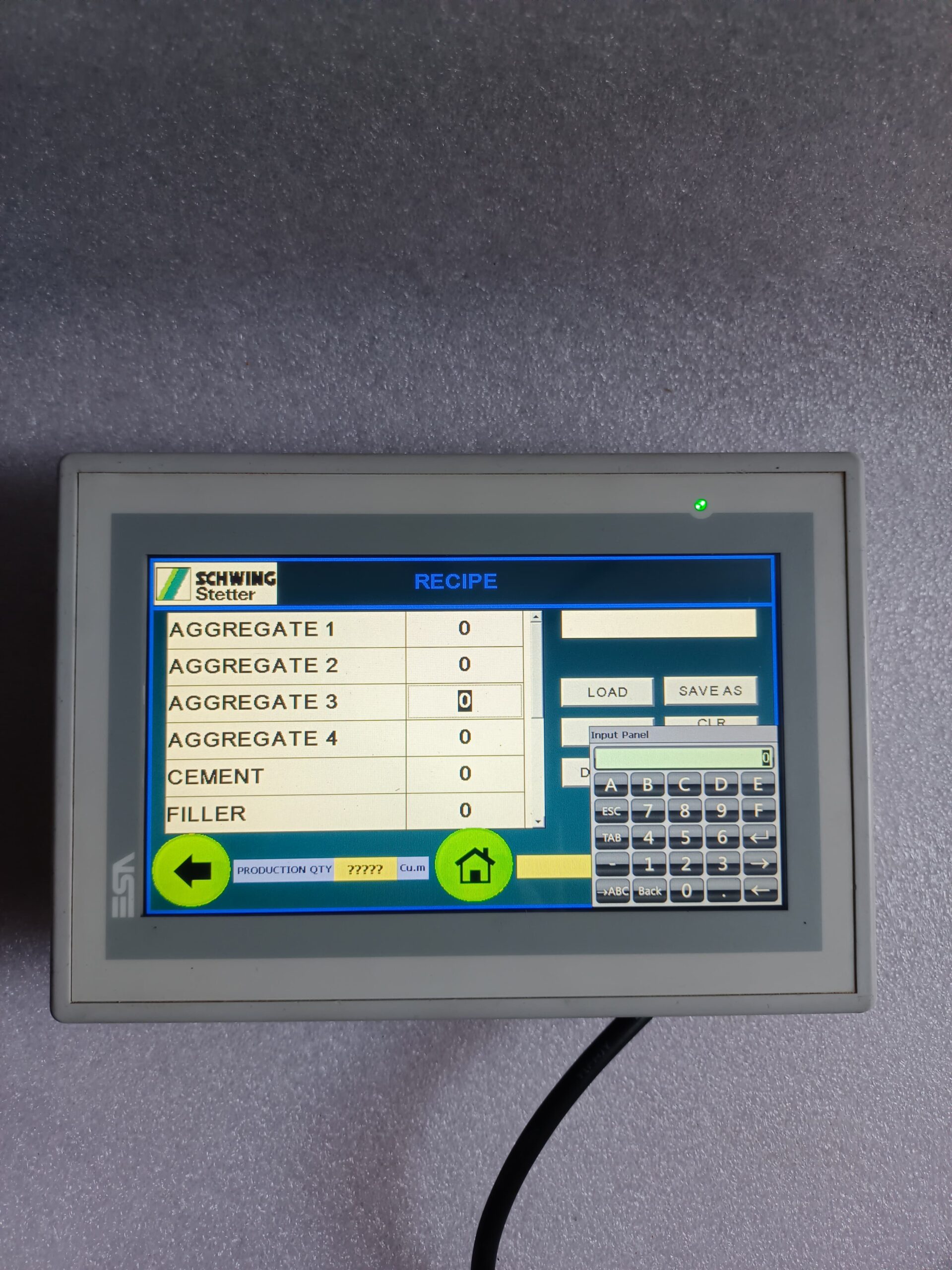 ESA SC107A011 Industrial HMI Touch Panel | 7” Operator Interface for Automation Control thumbnail 3