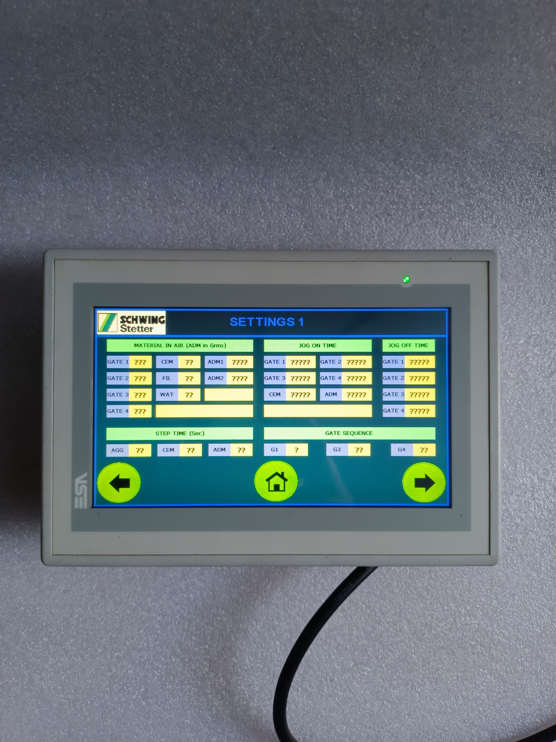 ESA SC107A011 Industrial HMI Touch Panel | 7” Operator Interface for Automation Control thumbnail 2