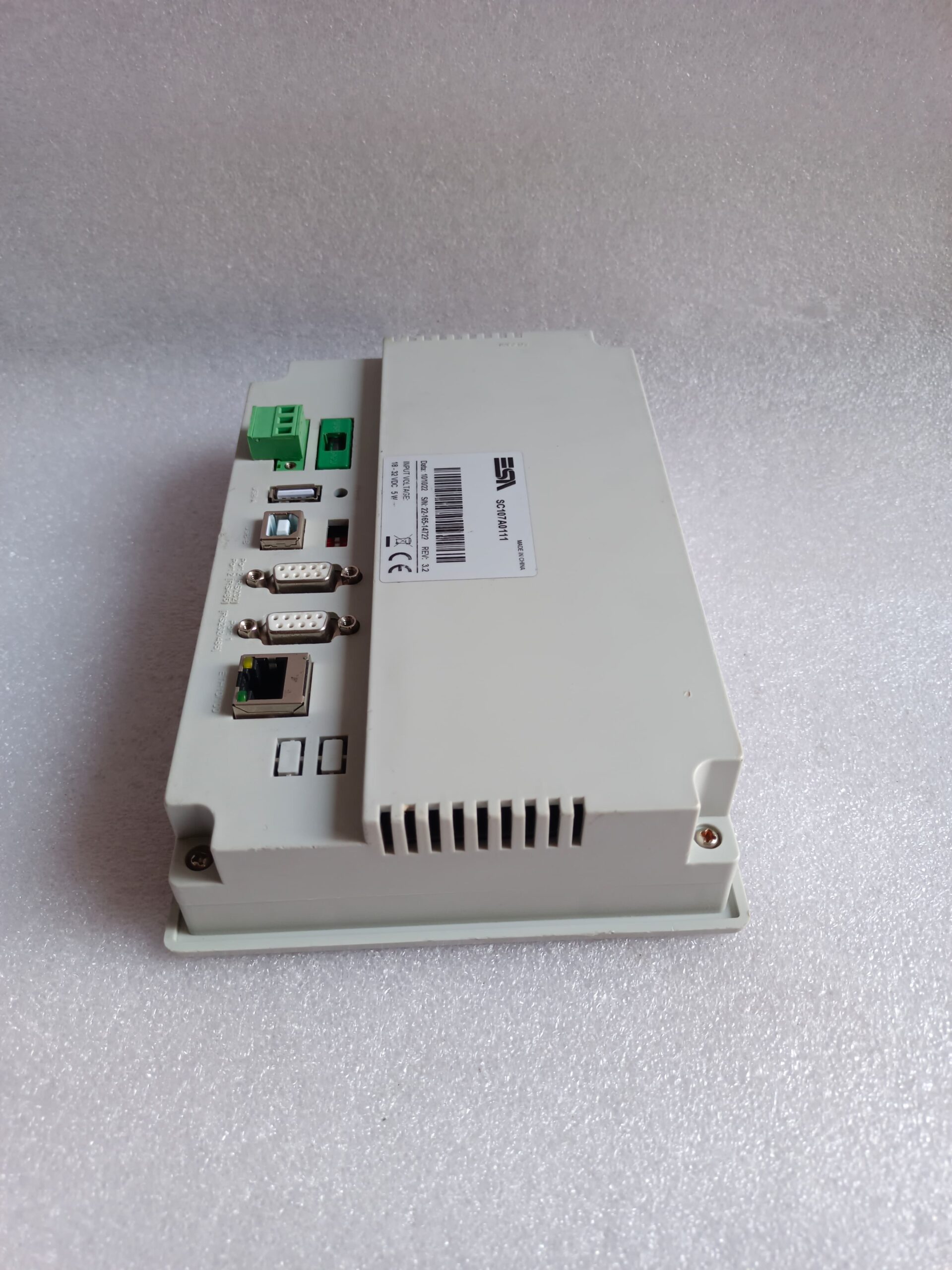 ESA SC107A011 Industrial HMI Touch Panel | 7” Operator Interface for Automation Control thumbnail 10