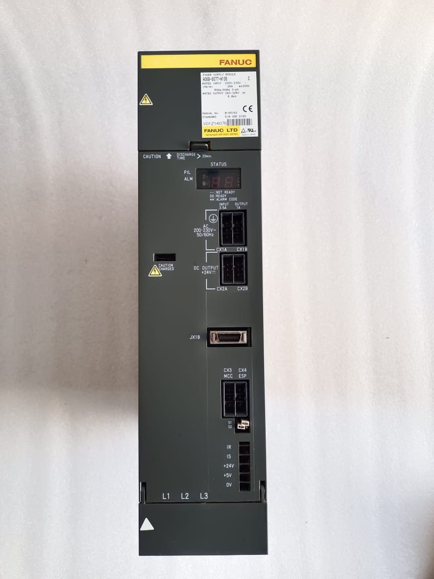 FANUC A06B-6077-H106 Power Supply Module – CNC Servo System Power Supply Unit thumbnail 6