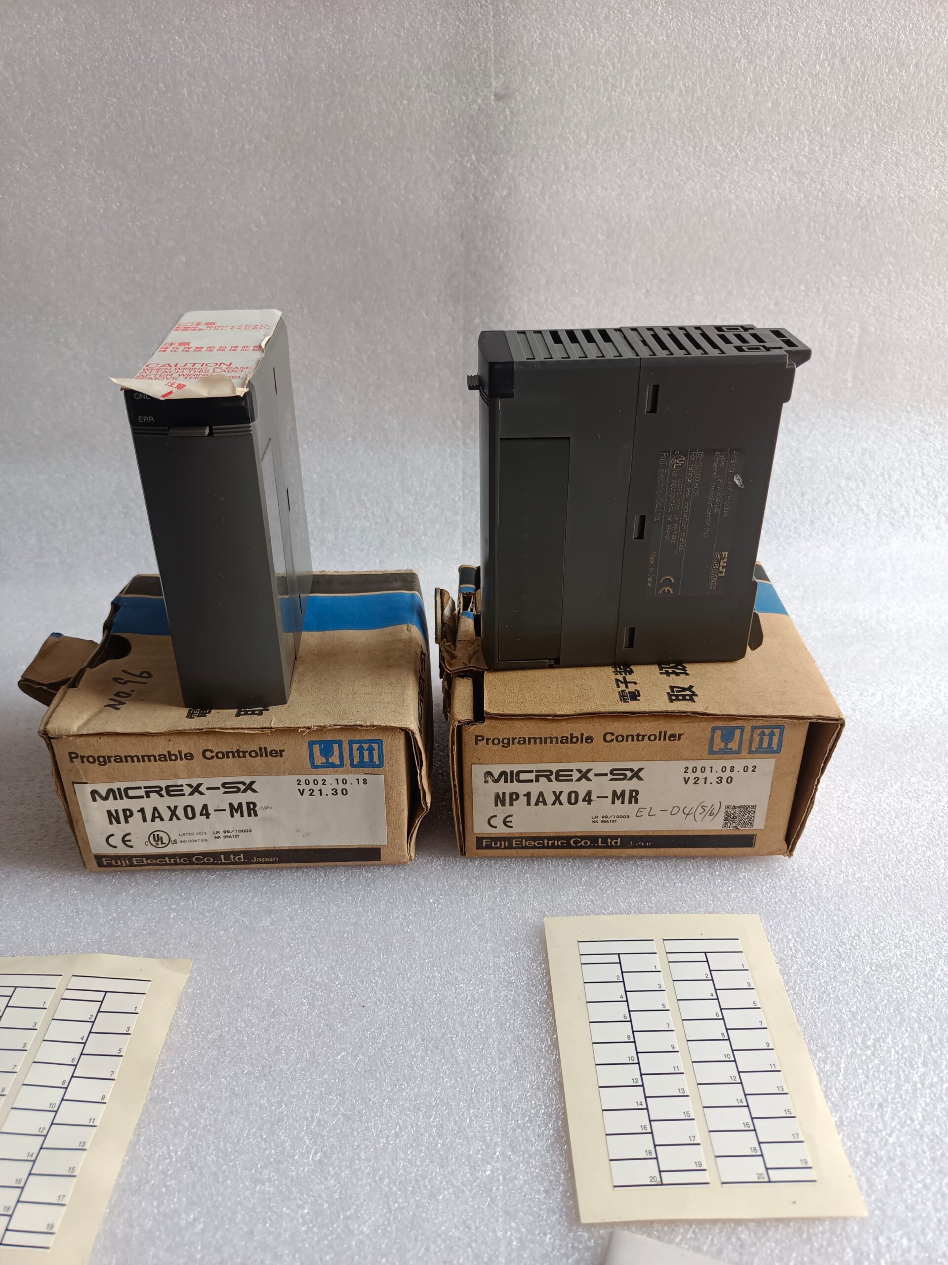 Fuji Electric Micrex-SX NP1AX04-MR Analog Input Module | 4-Channel AI | PLC Expansion Card thumbnail 4