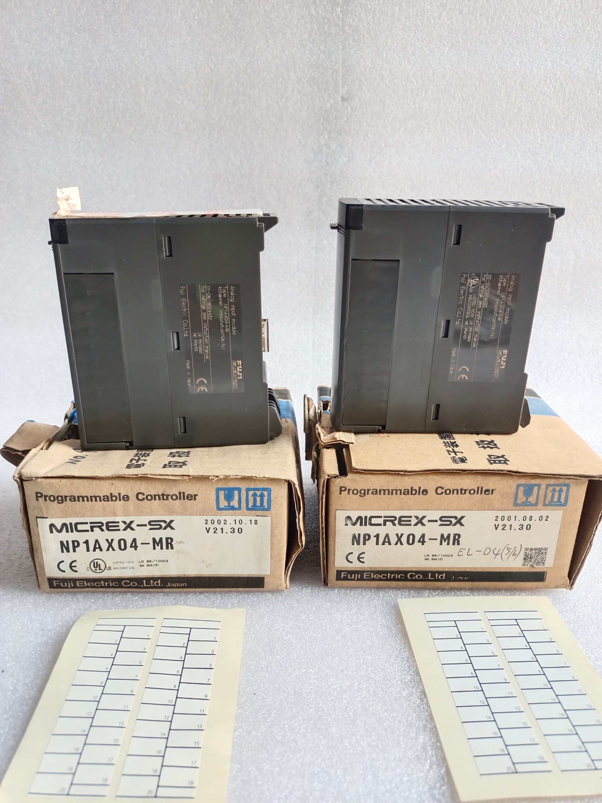 Fuji Electric Micrex-SX NP1AX04-MR Analog Input Module | 4-Channel AI | PLC Expansion Card thumbnail 5