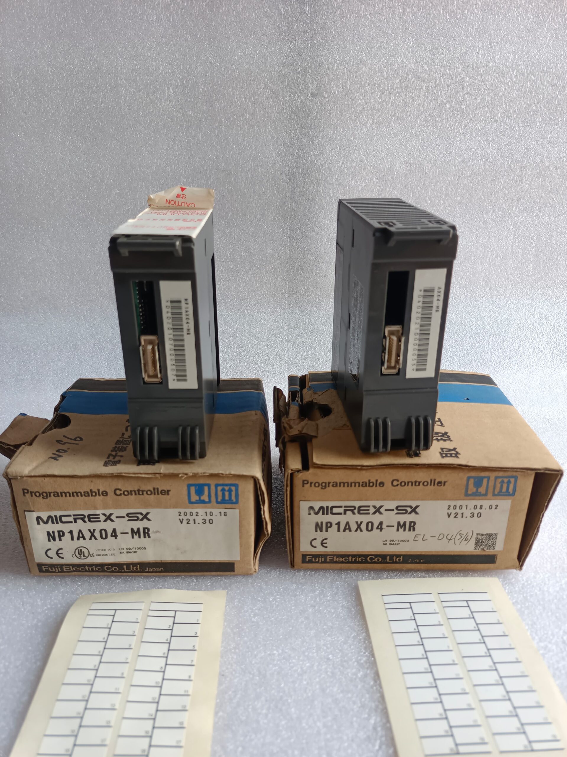 Fuji Electric Micrex-SX NP1AX04-MR Analog Input Module | 4-Channel AI | PLC Expansion Card thumbnail 6