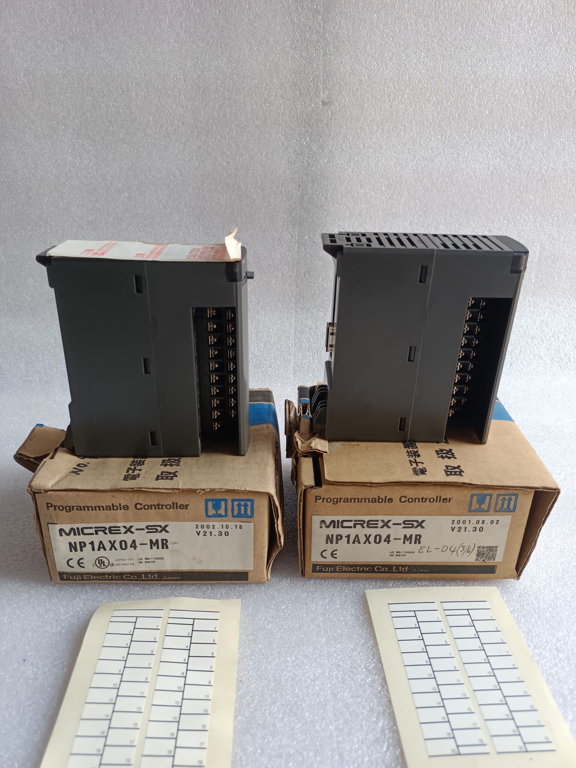 Fuji Electric Micrex-SX NP1AX04-MR Analog Input Module | 4-Channel AI | PLC Expansion Card thumbnail 8
