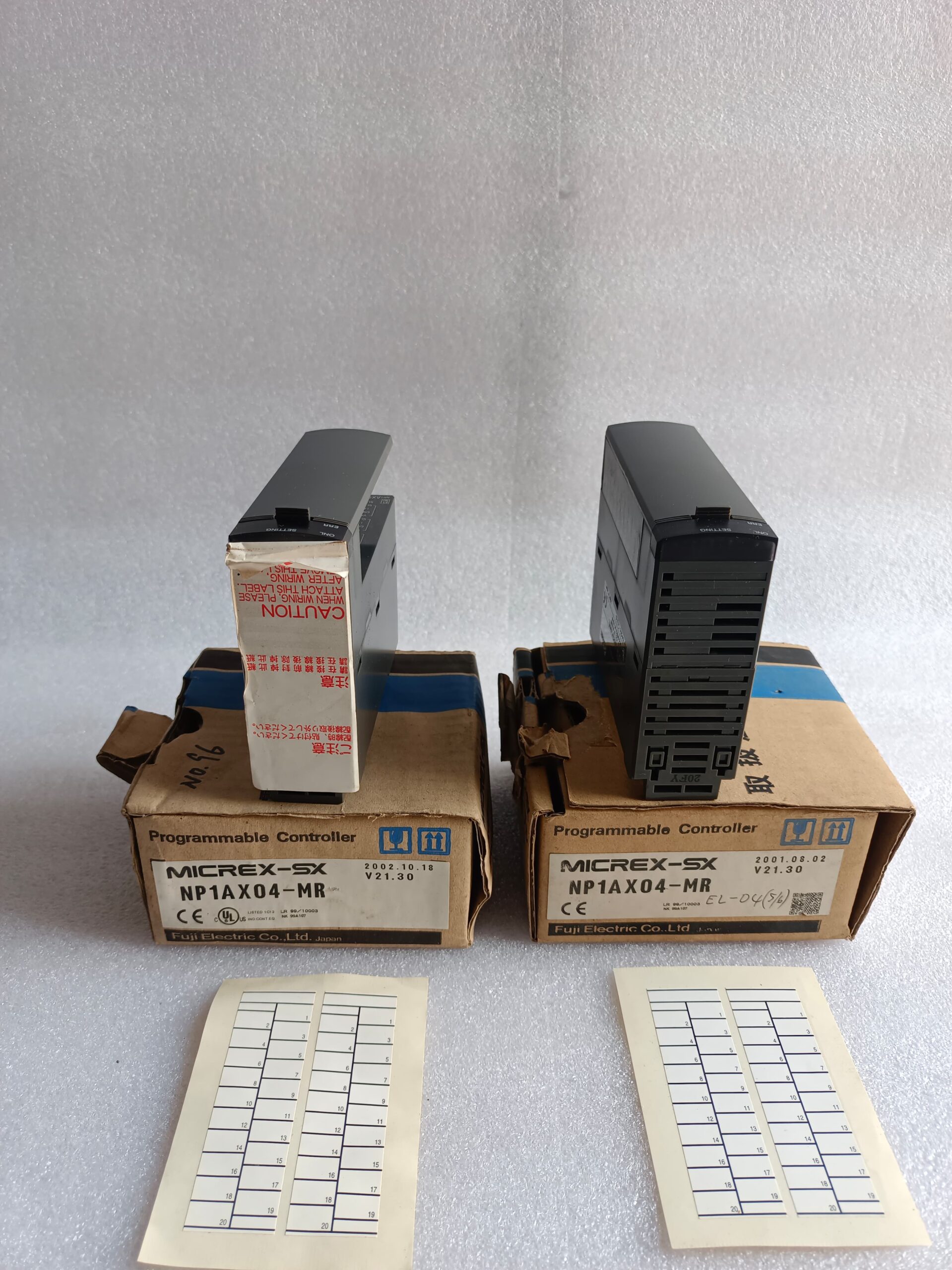 Fuji Electric Micrex-SX NP1AX04-MR Analog Input Module | 4-Channel AI | PLC Expansion Card thumbnail 9
