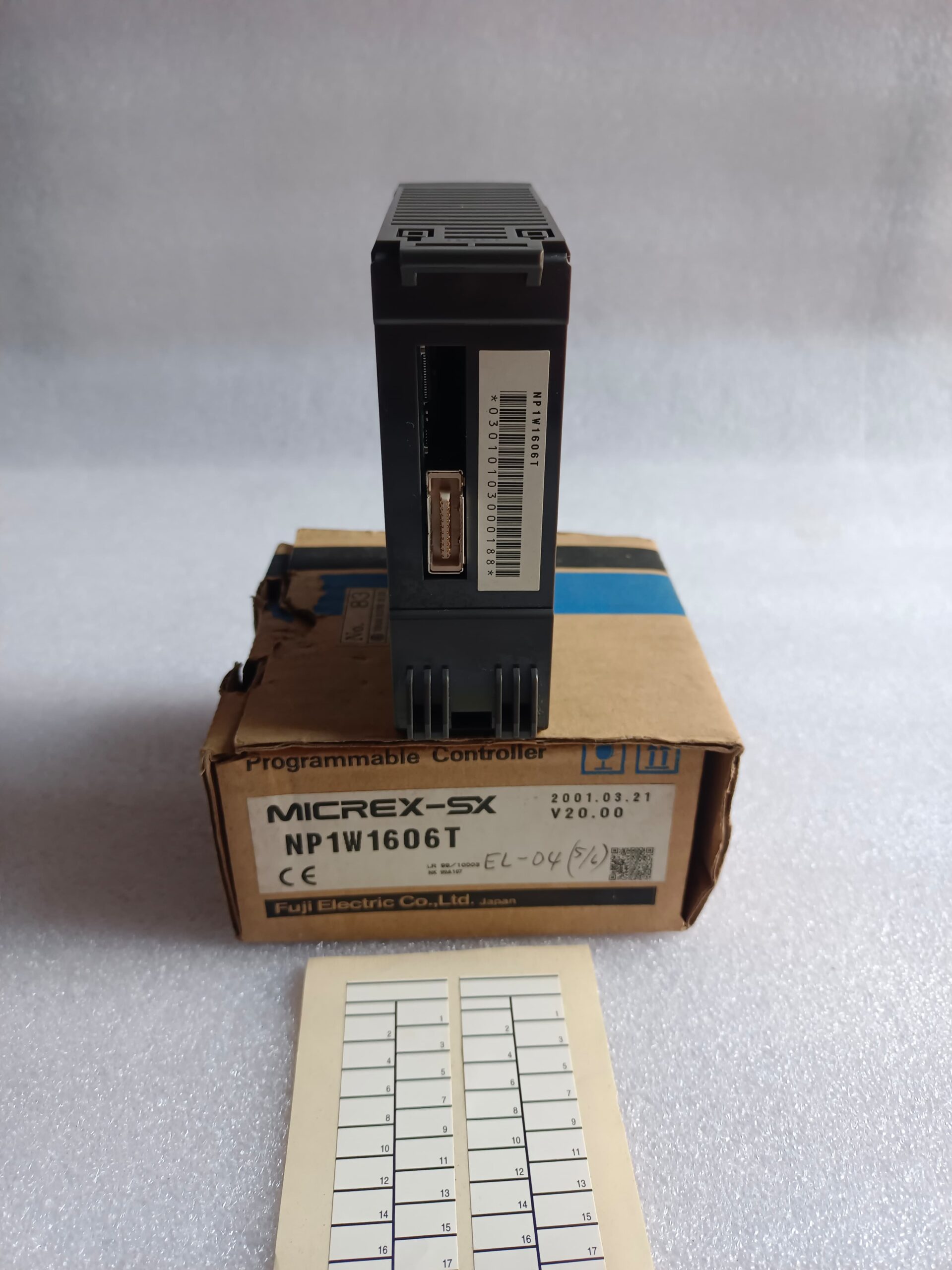 Fuji Electric MICREX-SX NP1W1606T Digital I/O Module – High-Speed PLC Input/Output Expansion thumbnail 5