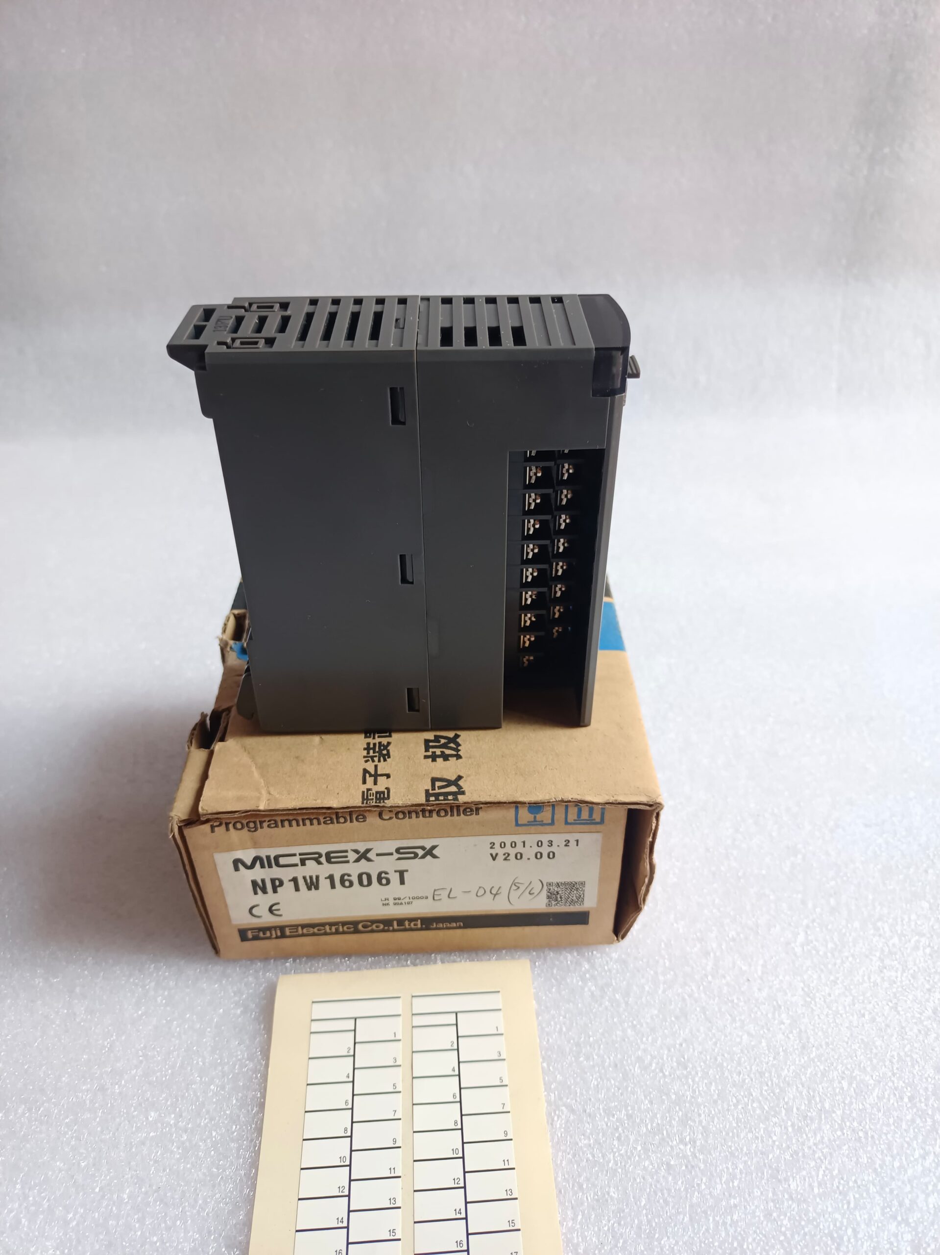 Fuji Electric MICREX-SX NP1W1606T Digital I/O Module – High-Speed PLC Input/Output Expansion thumbnail 6