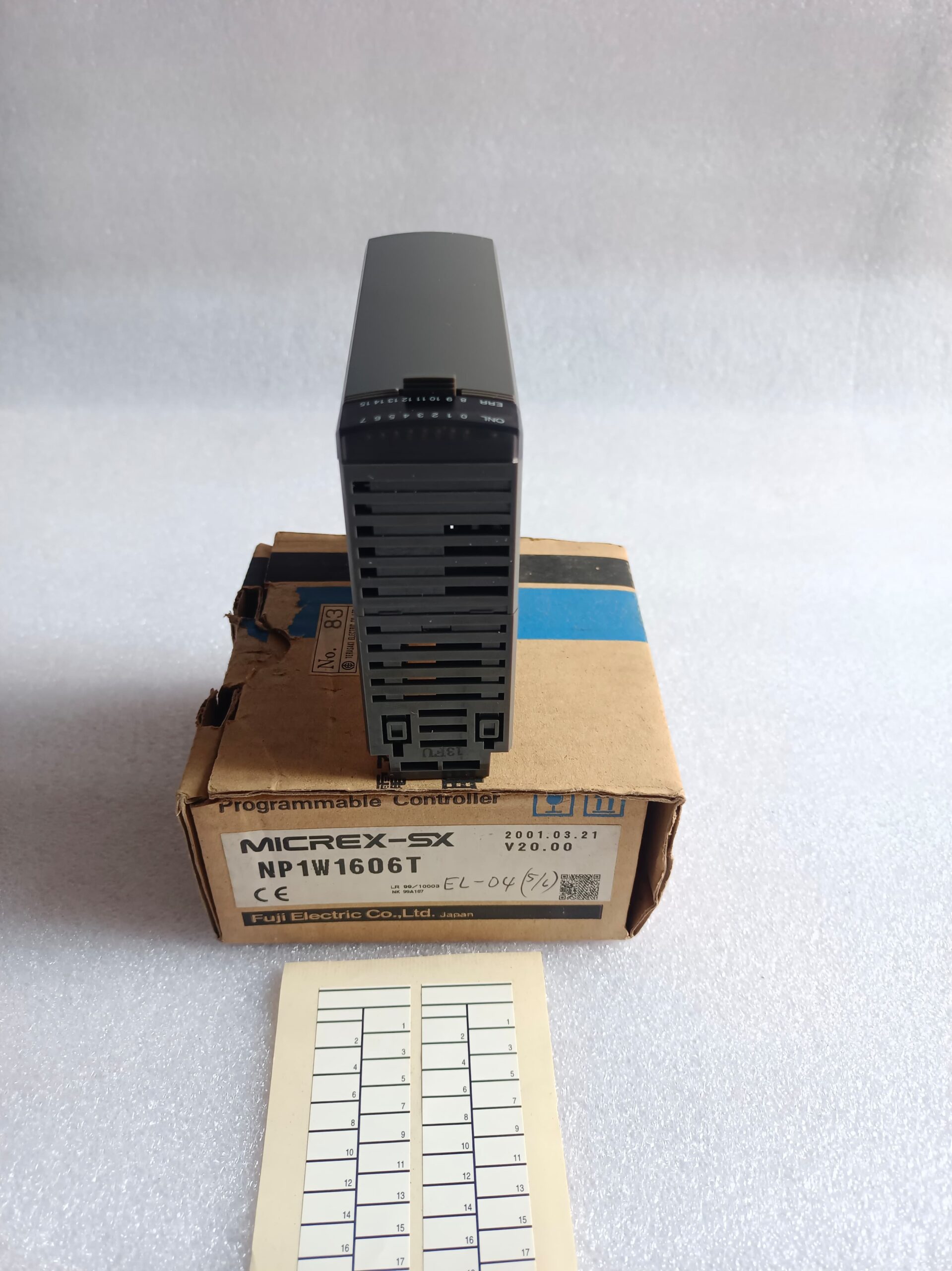 Fuji Electric MICREX-SX NP1W1606T Digital I/O Module – High-Speed PLC Input/Output Expansion thumbnail 7