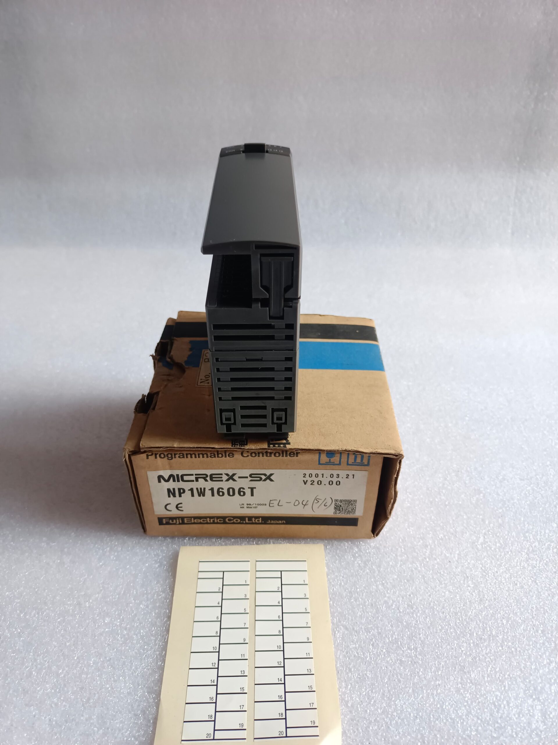 Fuji Electric MICREX-SX NP1W1606T Digital I/O Module – High-Speed PLC Input/Output Expansion thumbnail 9