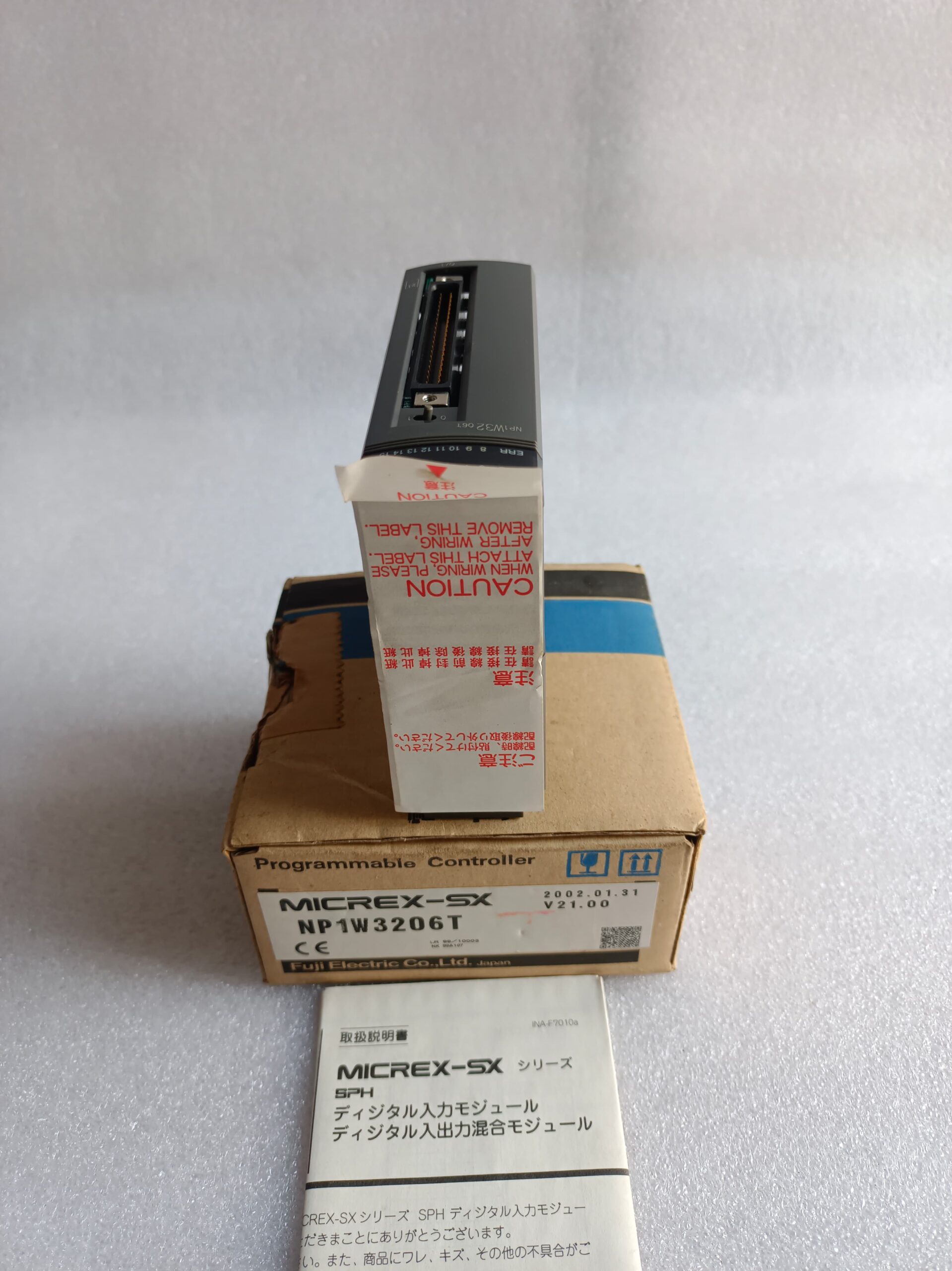 Fuji Electric MICREX-SX NP1W3206T Digital I/O Module | High-Speed Industrial PLC I/O Expansion Unit thumbnail 9