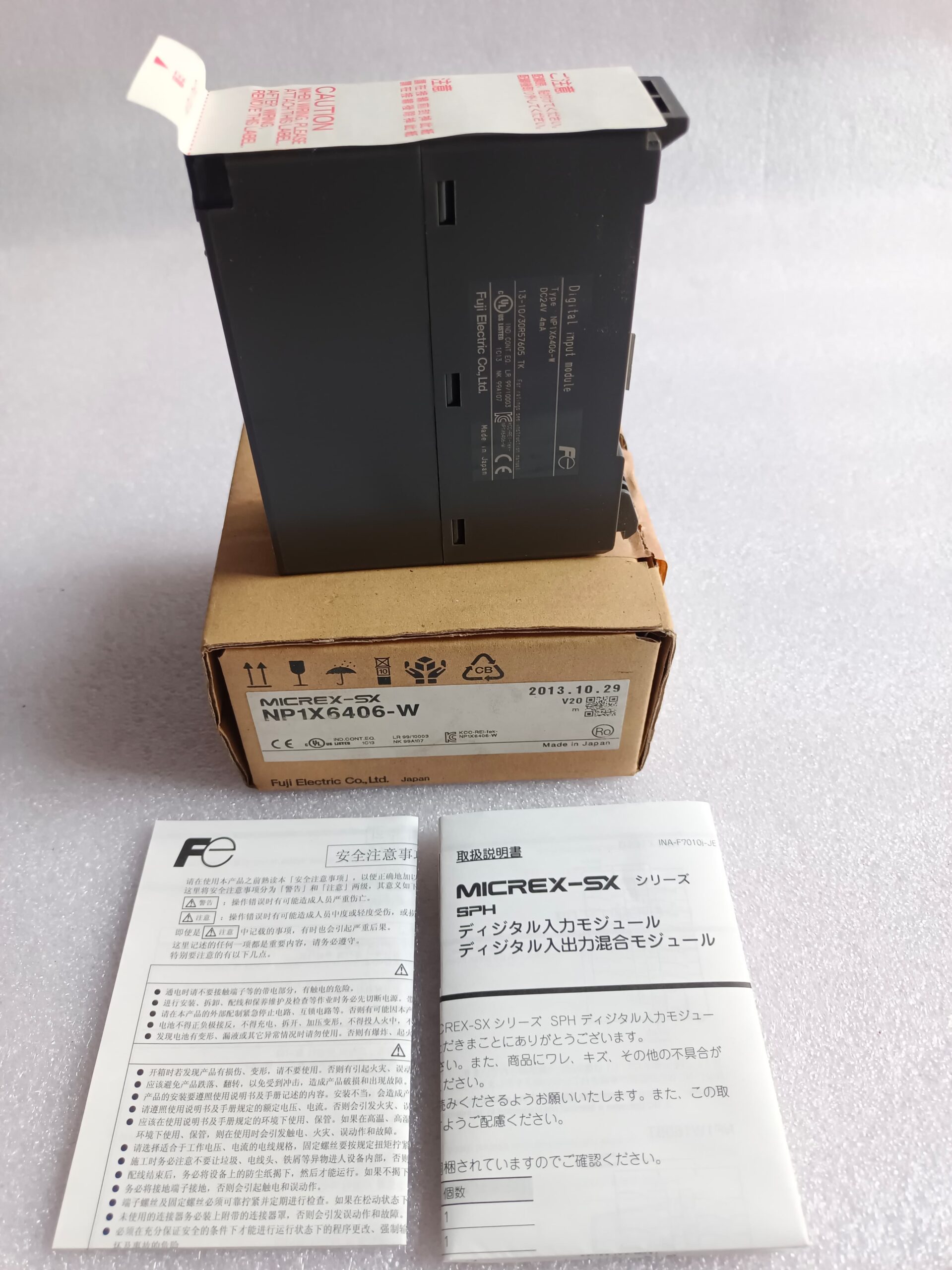 FUJI MICREX-SX NP1X6406-W Digital Input Module | 64 DI | 24V DC | PLC I/O Expansion thumbnail 3