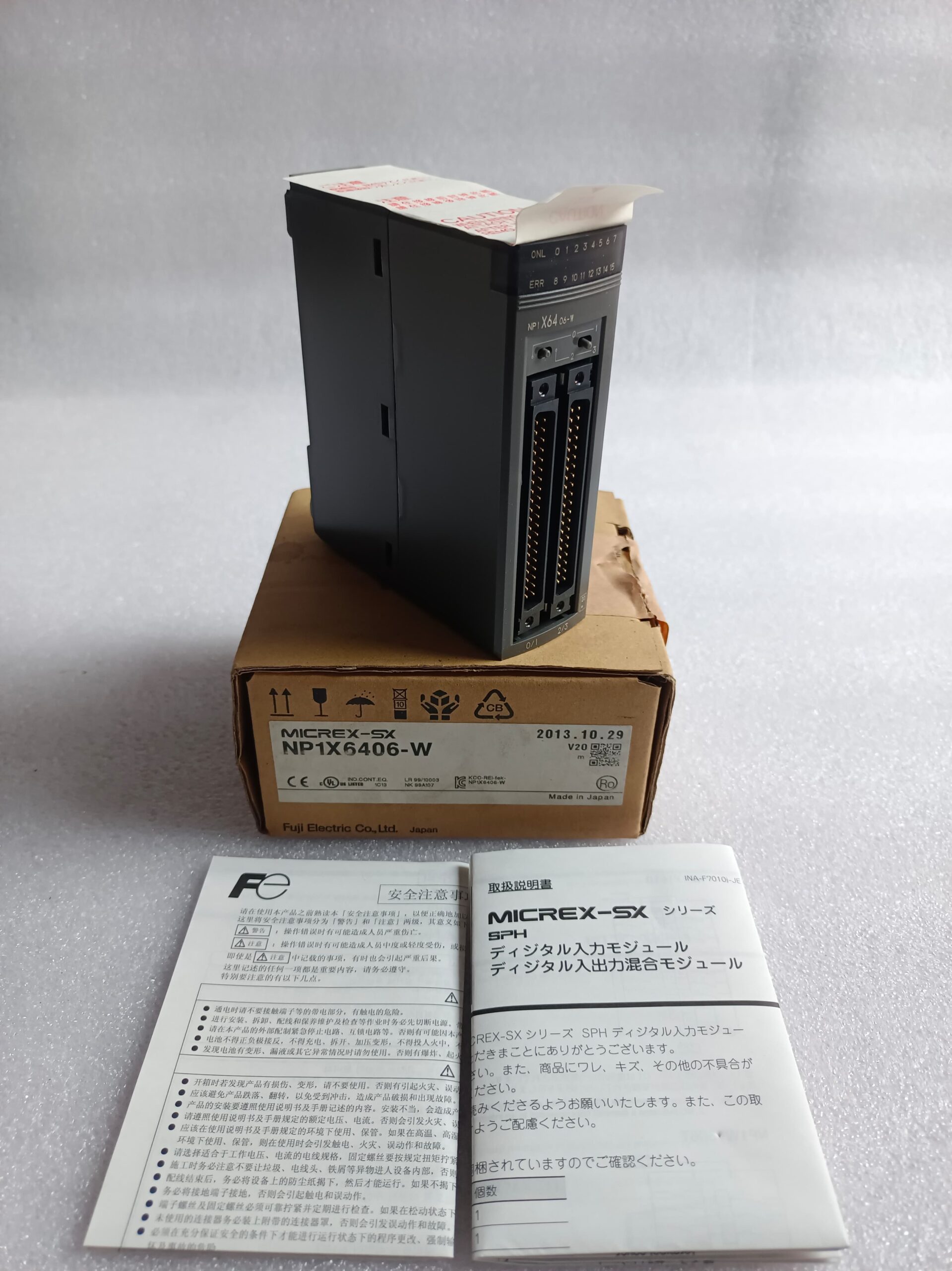 FUJI MICREX-SX NP1X6406-W Digital Input Module | 64 DI | 24V DC | PLC I/O Expansion thumbnail 5