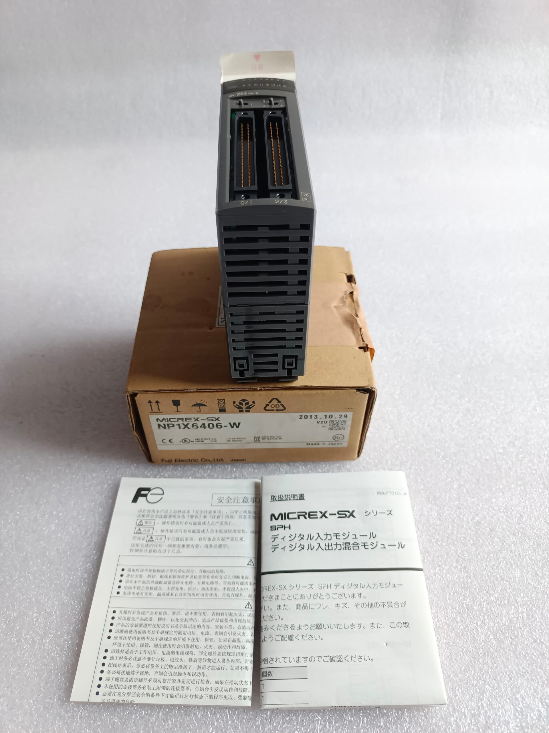FUJI MICREX-SX NP1X6406-W Digital Input Module | 64 DI | 24V DC | PLC I/O Expansion thumbnail 7