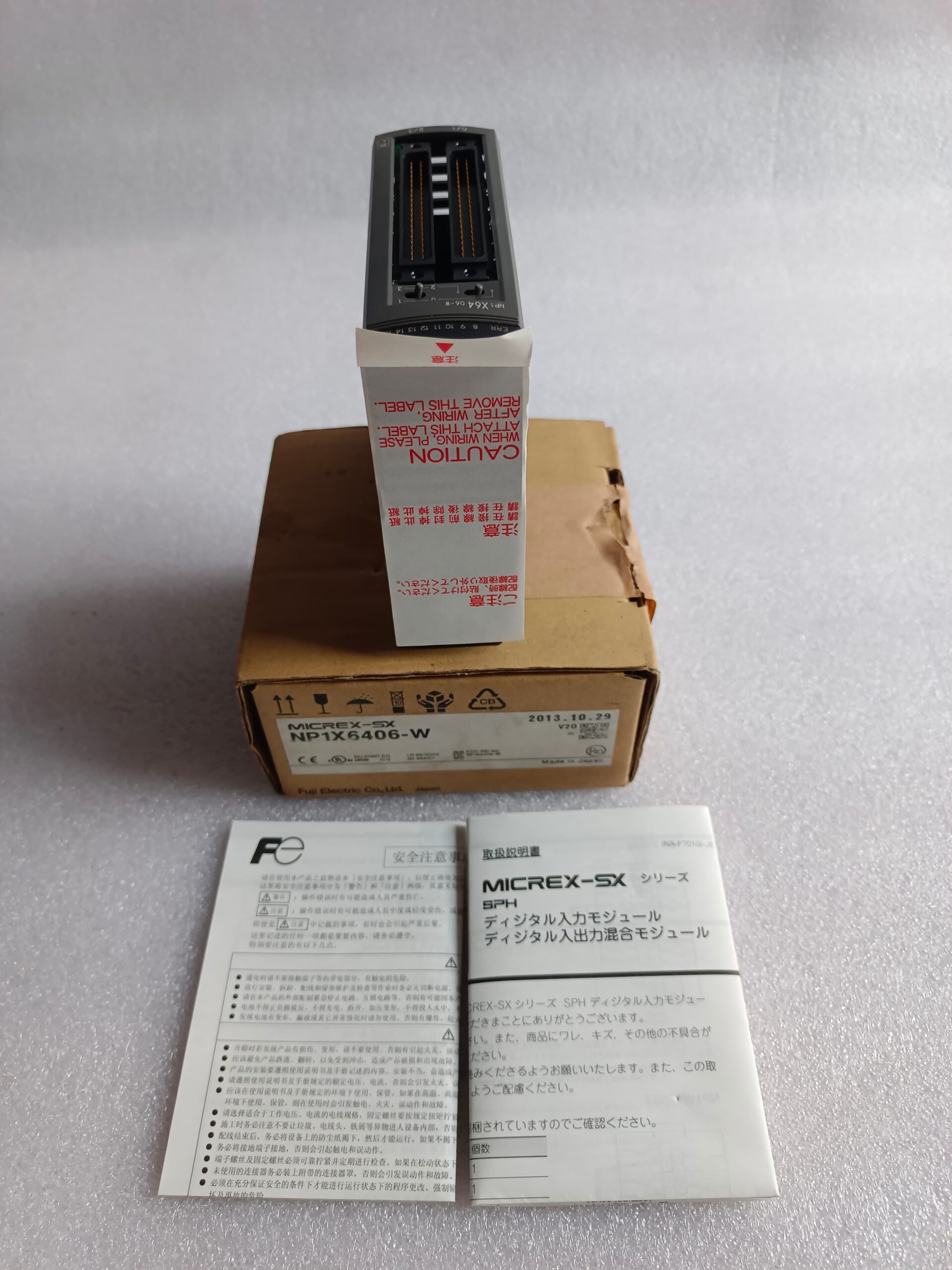FUJI MICREX-SX NP1X6406-W Digital Input Module | 64 DI | 24V DC | PLC I/O Expansion thumbnail 9