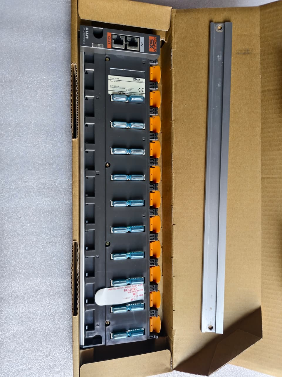 Fuji Electric MICREX-SX NP1BS-11 PLC Base Unit | Industrial Programmable Logic Controller Base Module thumbnail 5