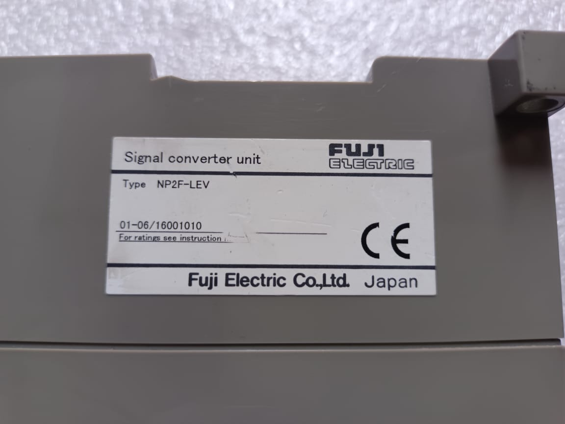 Fuji Electric NP2F-LEV Signal Converter Unit | Industrial Signal Conditioning And Interface Converter Module thumbnail 5