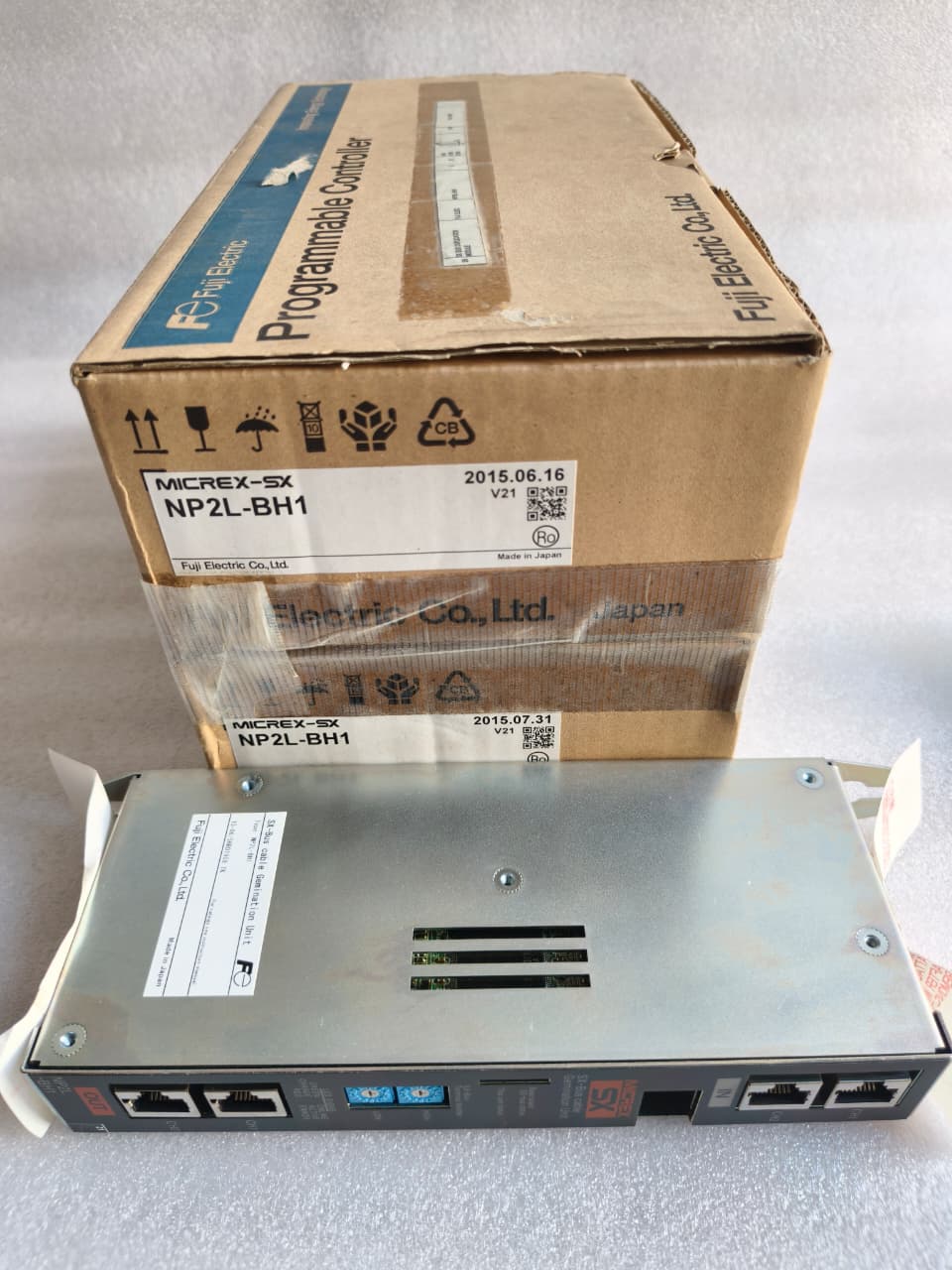 Fuji Electric MICREX-SX NP2L-BH1 SX-BUS Cable Termination Unit | Industrial PLC Bus Interface Module thumbnail 8