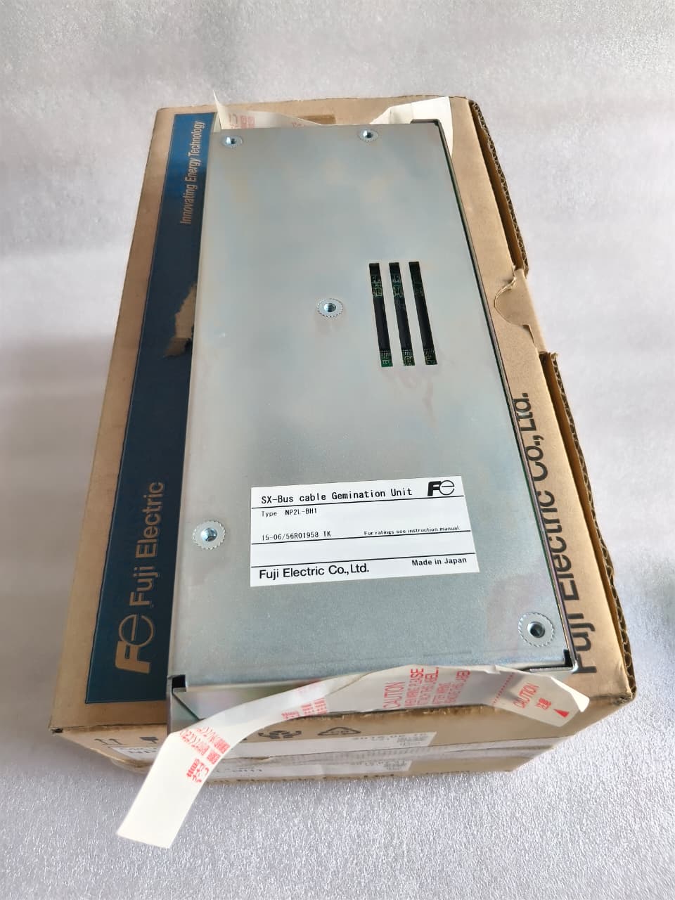 Fuji Electric MICREX-SX NP2L-BH1 SX-BUS Cable Termination Unit | Industrial PLC Bus Interface Module thumbnail 9