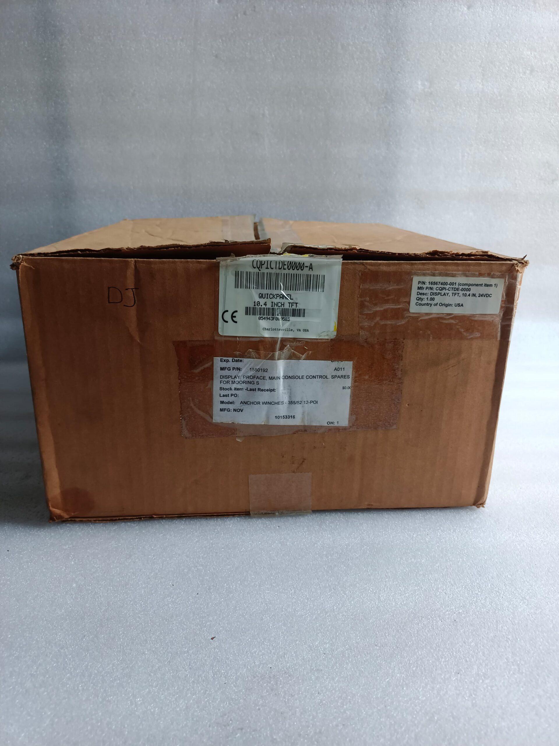 GE Fanuc QuickPanel CQPICTDE0000-A Industrial HMI Touch Panel – New with Box thumbnail 2