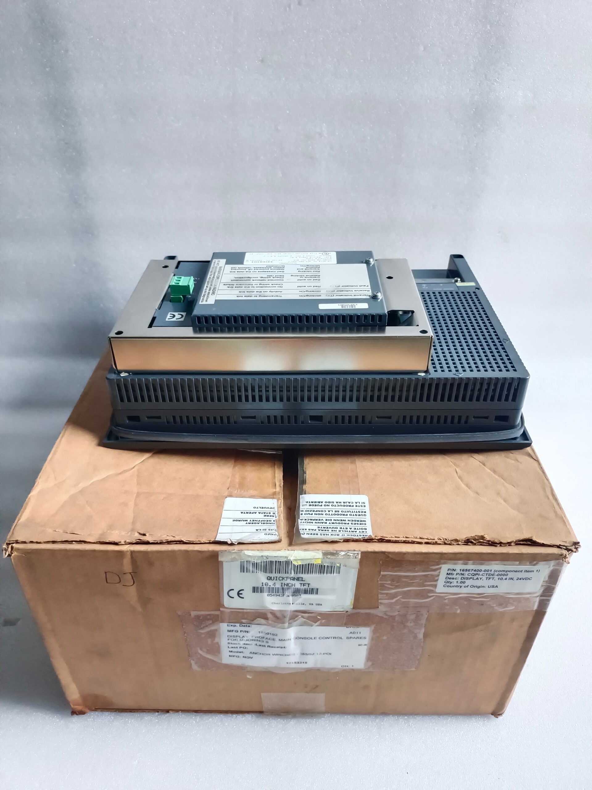 GE Fanuc QuickPanel CQPICTDE0000-A Industrial HMI Touch Panel – New with Box thumbnail 12