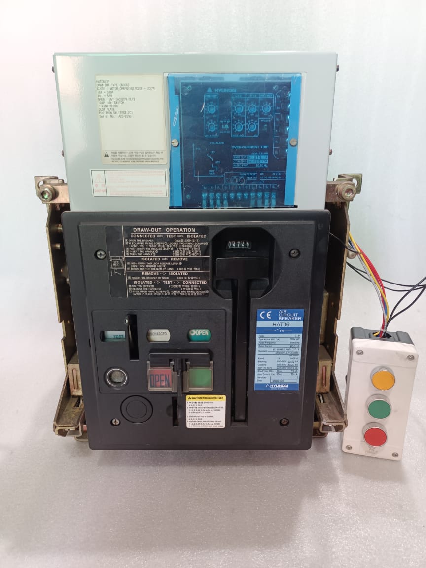 HYUNDAI HAT 06 Air Circuit Breaker (ACB) | Low Voltage Industrial Power Distribution And Protection Solution thumbnail 2