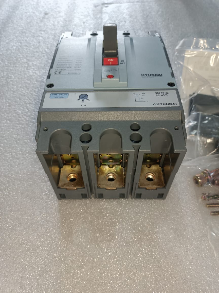 Hyundai HIBL203NT-E MCCB 3 Pole 125A Molded Case Circuit Breaker (MCCB) – Thermal Magnetic Protection thumbnail 12