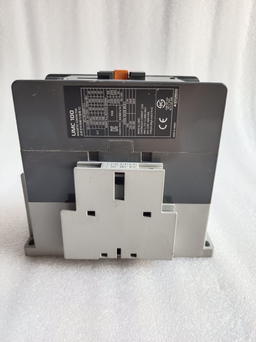 Hyundai UMC-100 Magnetic Contactor | Industrial Motor Control Contactor for Heavy-Duty Power Switching Applications thumbnail 9