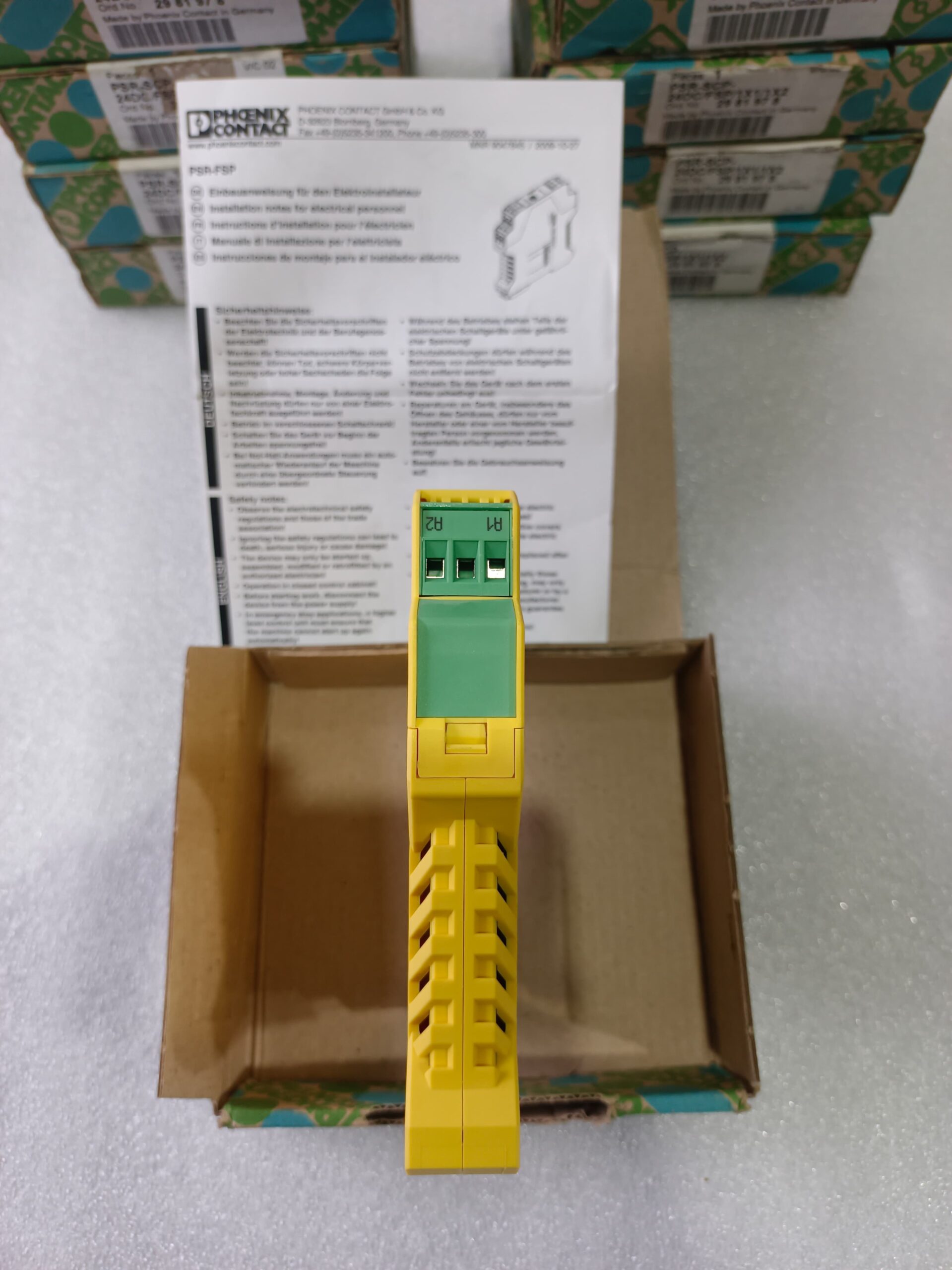 Phoenix Contact PSR-SCP-24DC/FSP/1X1/1X2 (2981978) Safety Relay Module | 24V DC Industrial Safety Monitoring Relay thumbnail 9