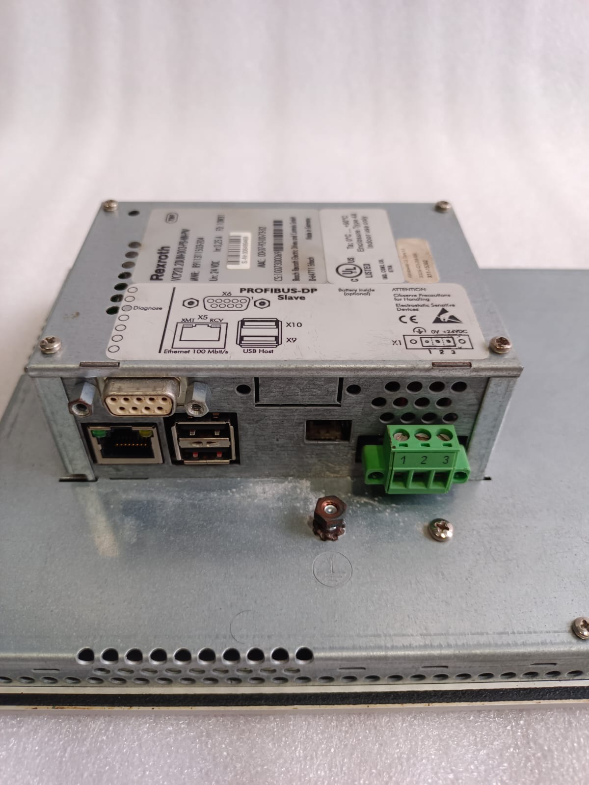 Rexroth IndraControl VCP20 VCP20.2DUN-003-PB-NN-PW Industrial HMI Operator Panel thumbnail 4